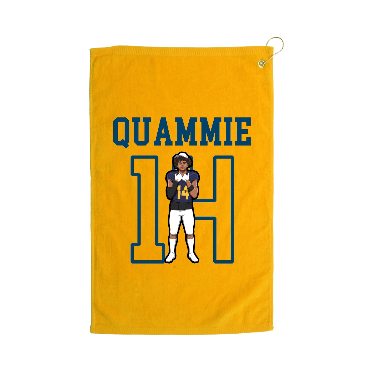 Golf Towel — Shirsey in Gold