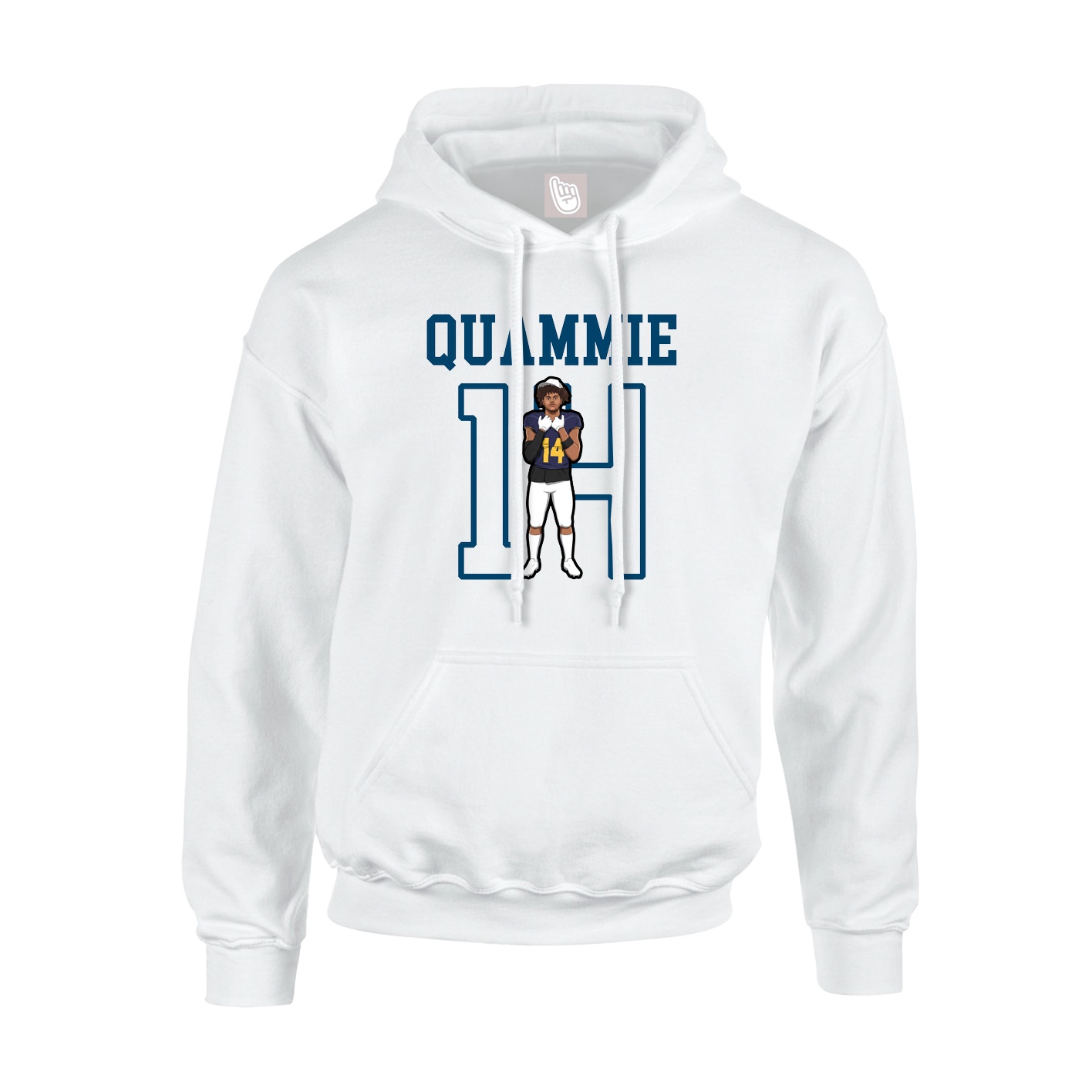 Youth Hoodie — Shirsey in White