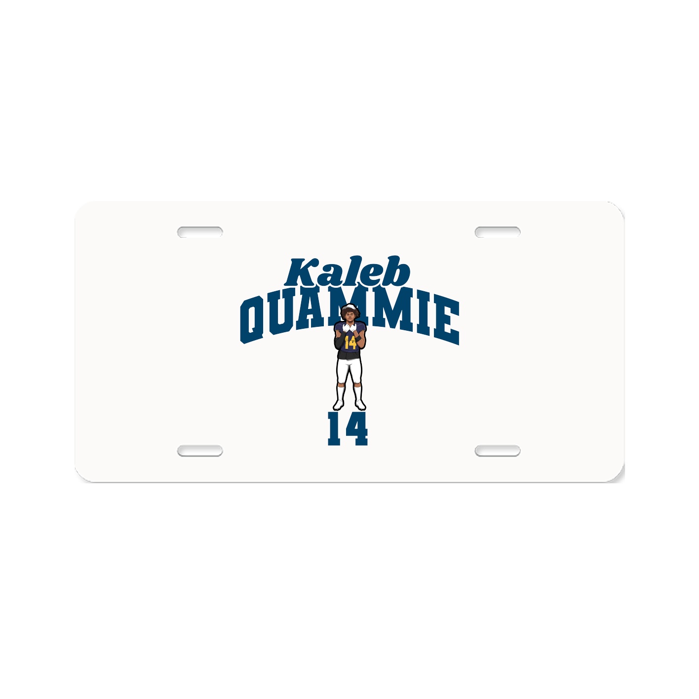 License Plate — Signature Arch in Classic