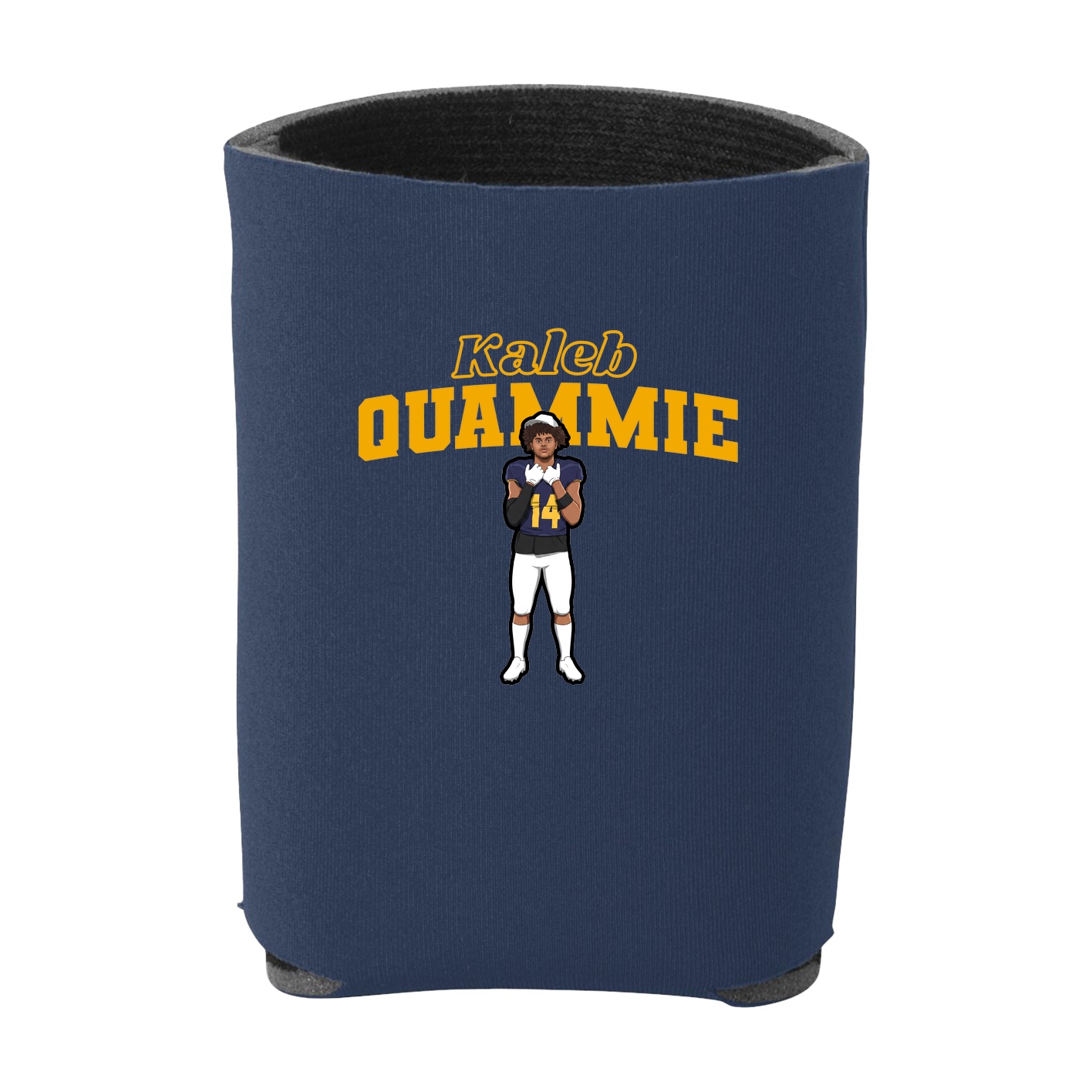 Can Holder — Name Arch in Navy