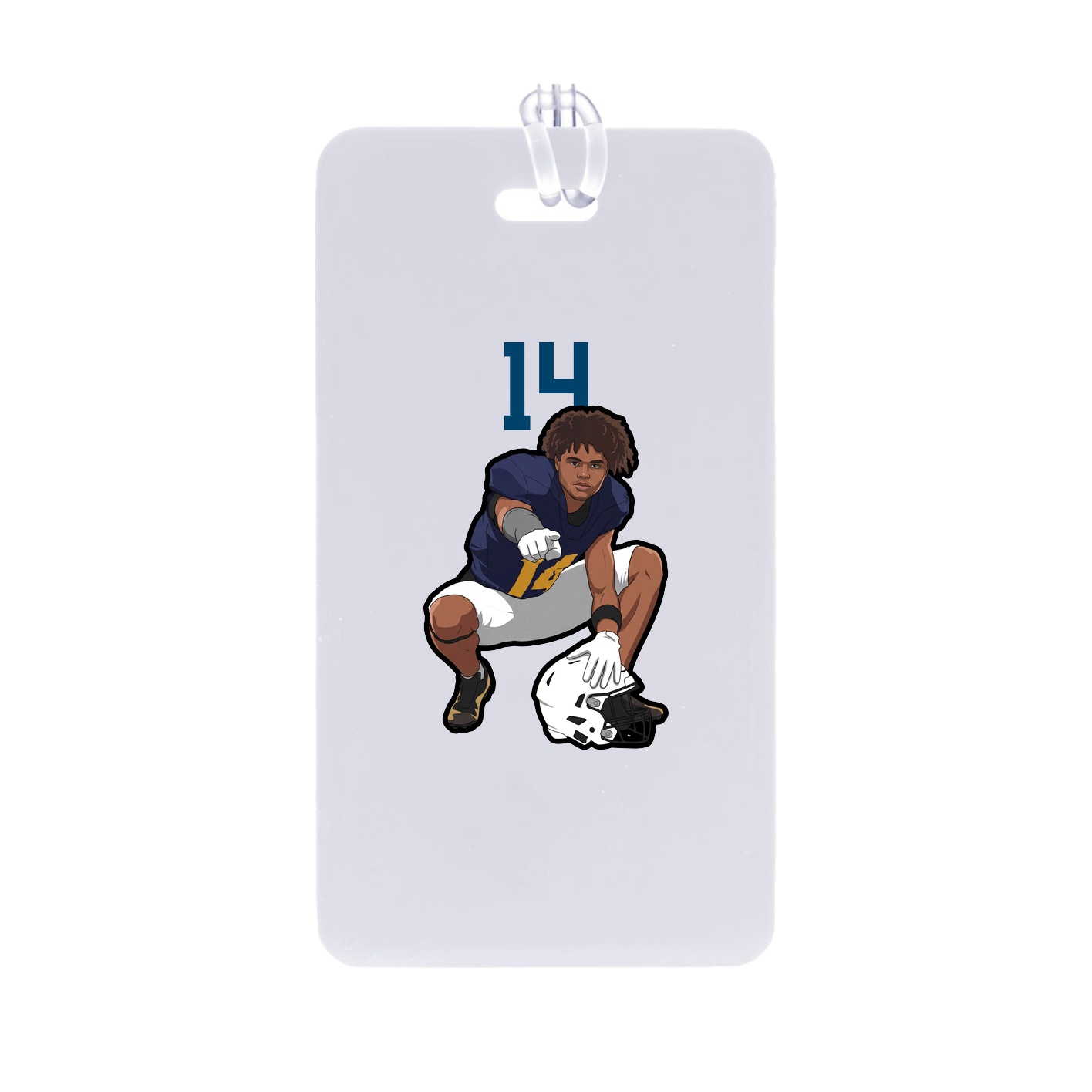 Bag Tag — Number Top in Classic