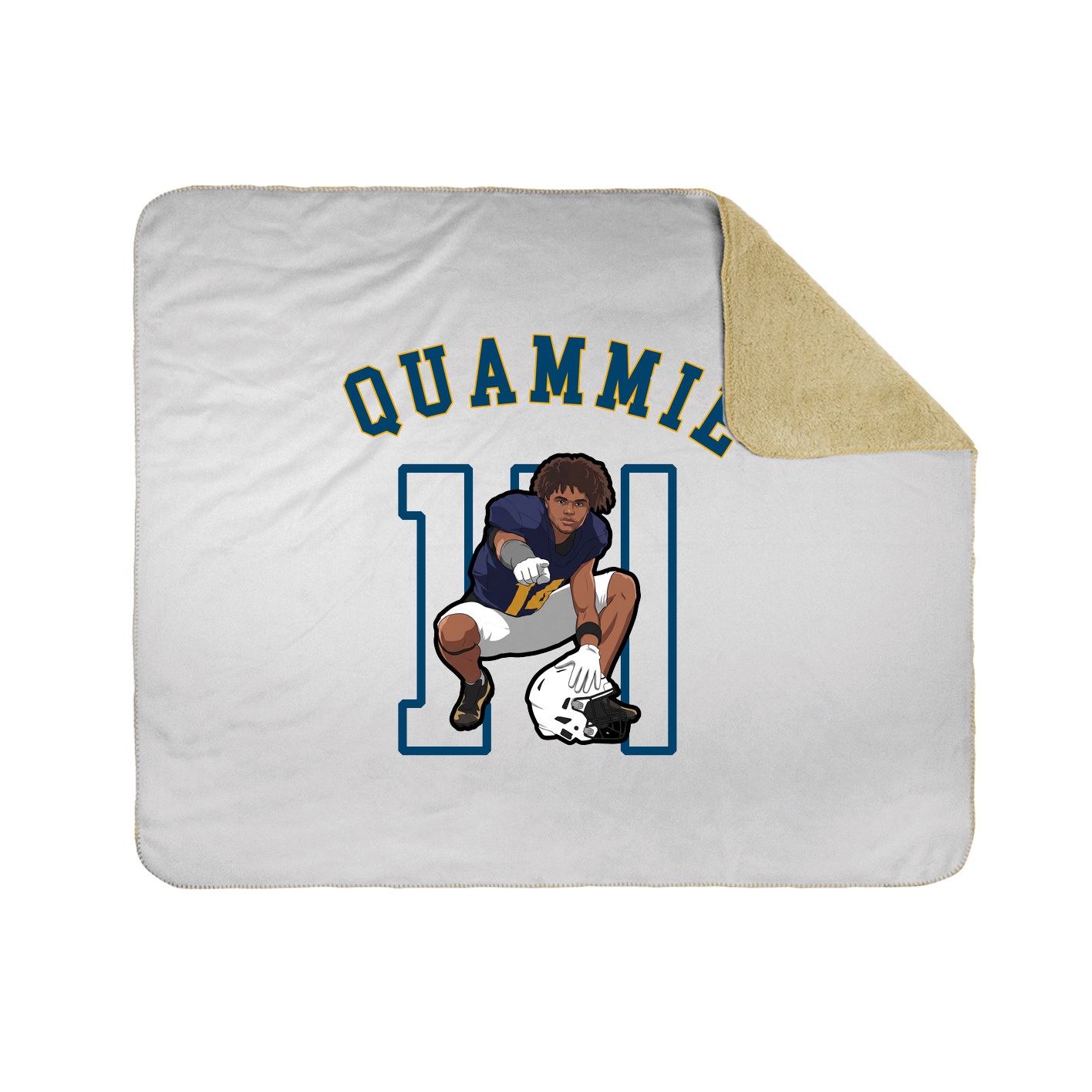 Throw Blanket — Shirsey Arch in White