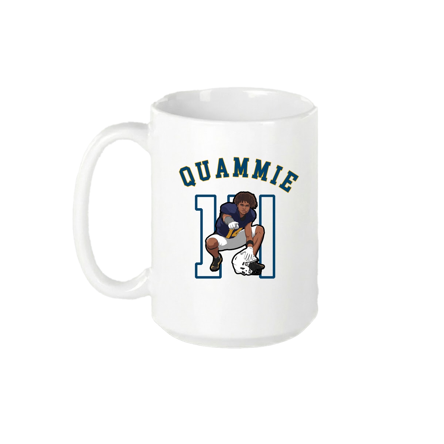 15oz Coffee Mug — Shirsey Arch in White