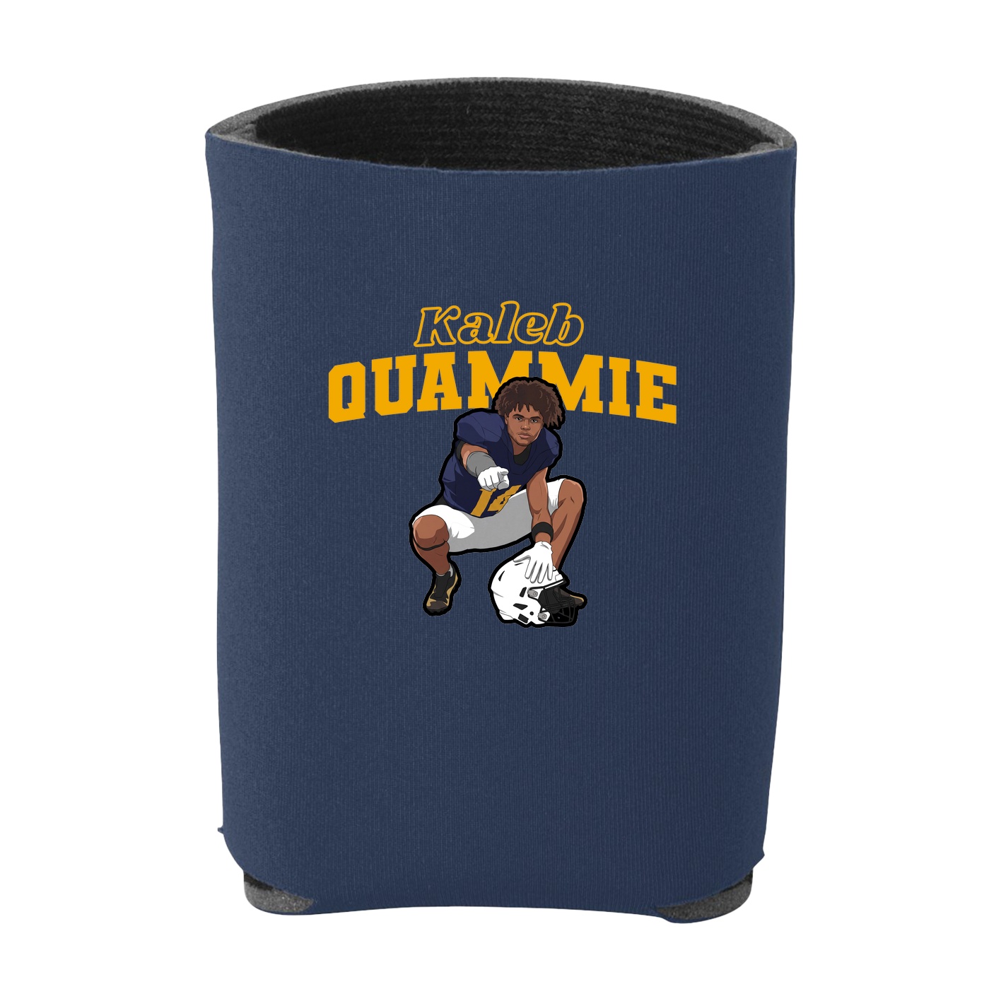 Can Holder — Name Arch in Navy