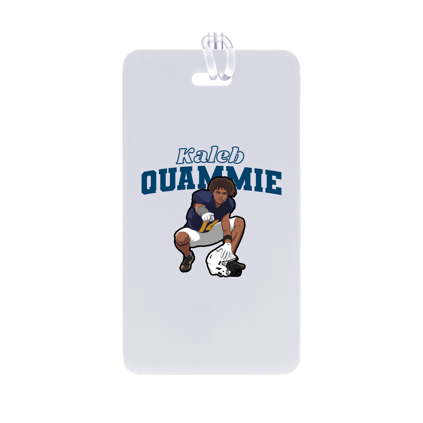 Bag Tag — Name Arch in Classic