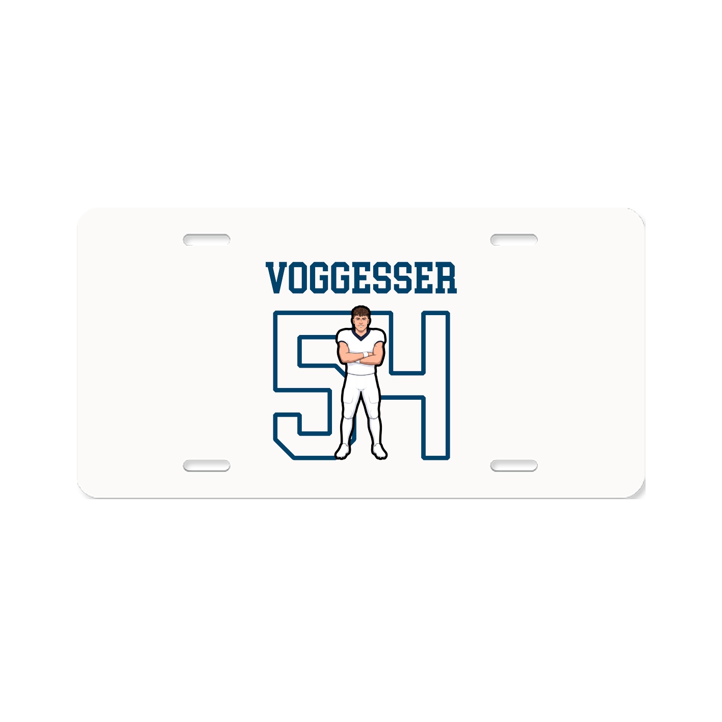 License Plate — Shirsey in Classic