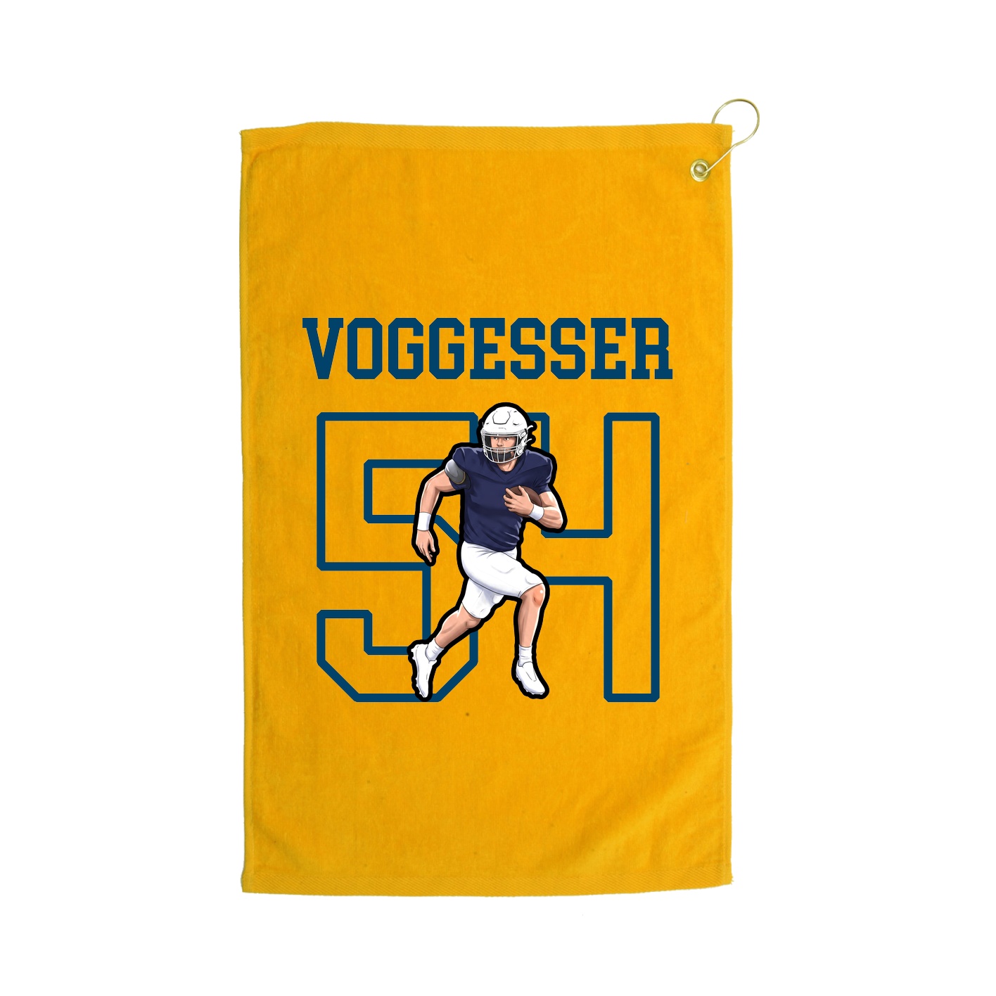 Golf Towel — Shirsey in Gold