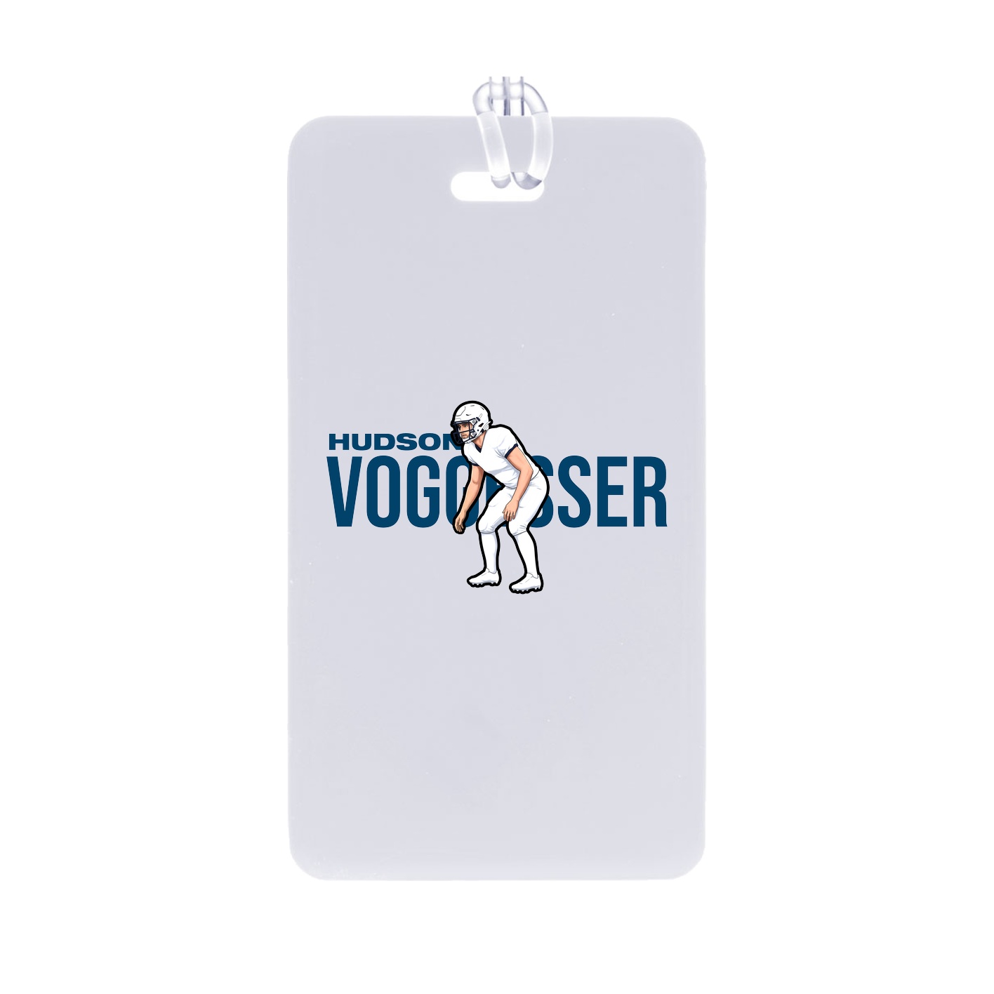 Bag Tag — Player Name in Classic