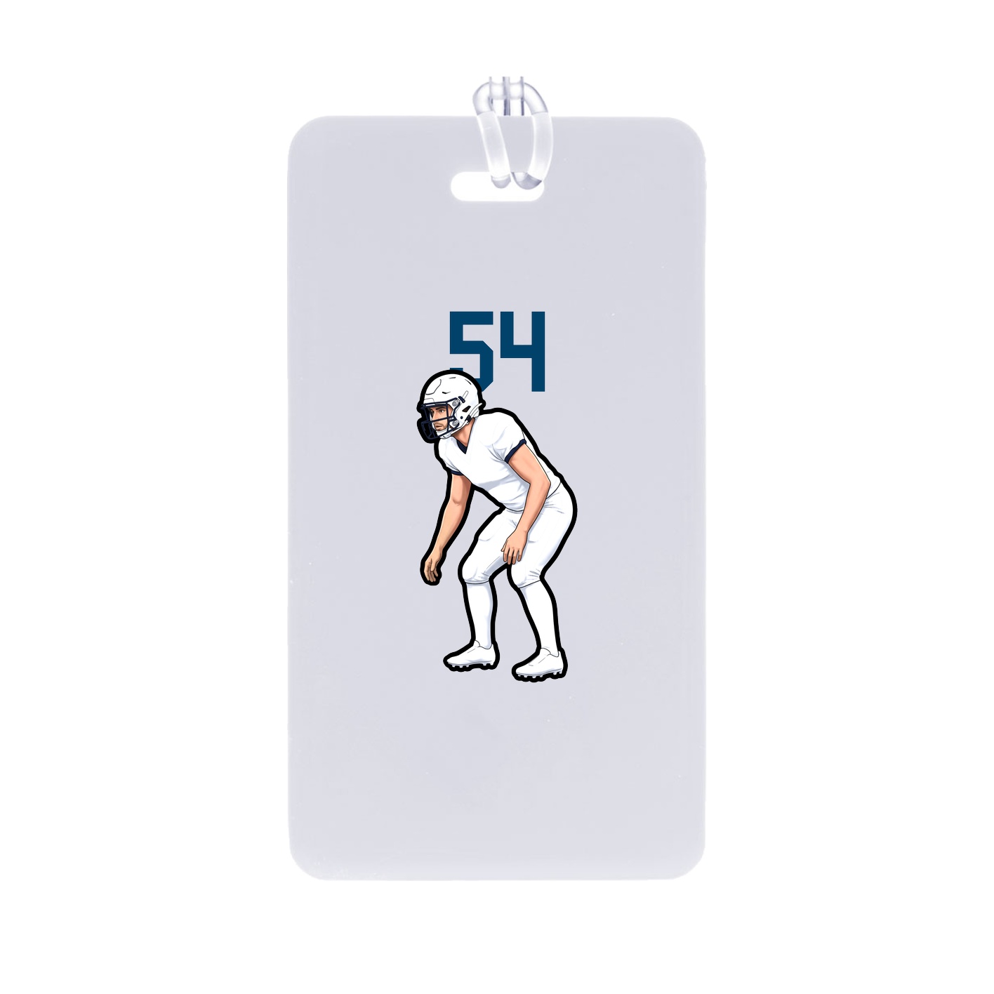Bag Tag — Number Top in Classic