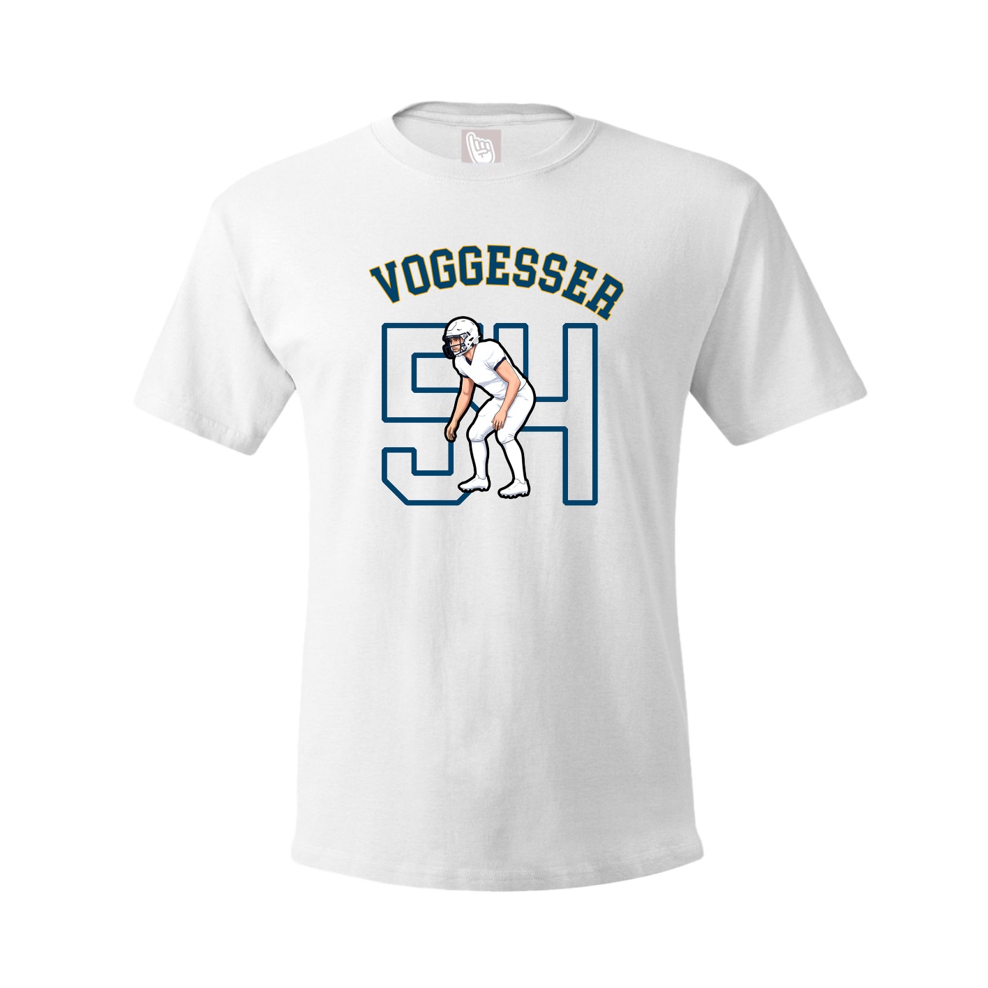 Youth Tee — Shirsey Arch in White