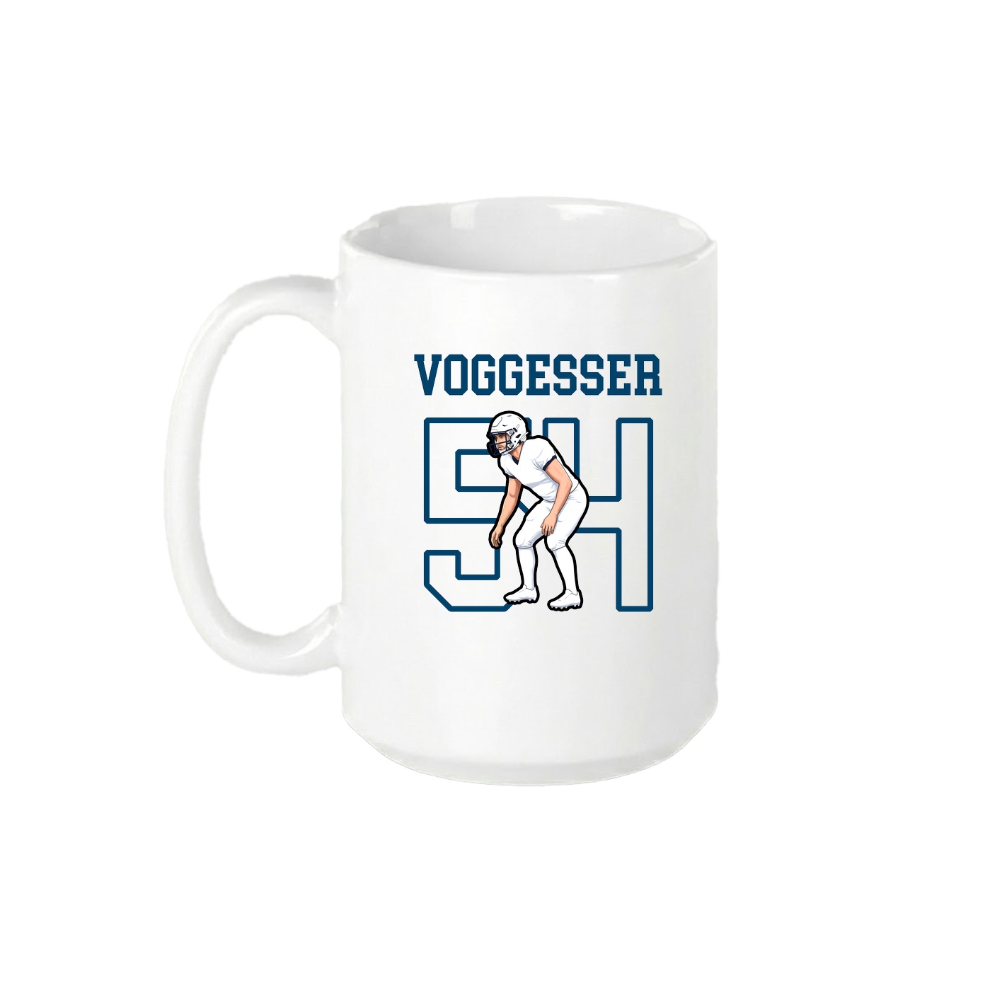 15oz Coffee Mug — Shirsey in White