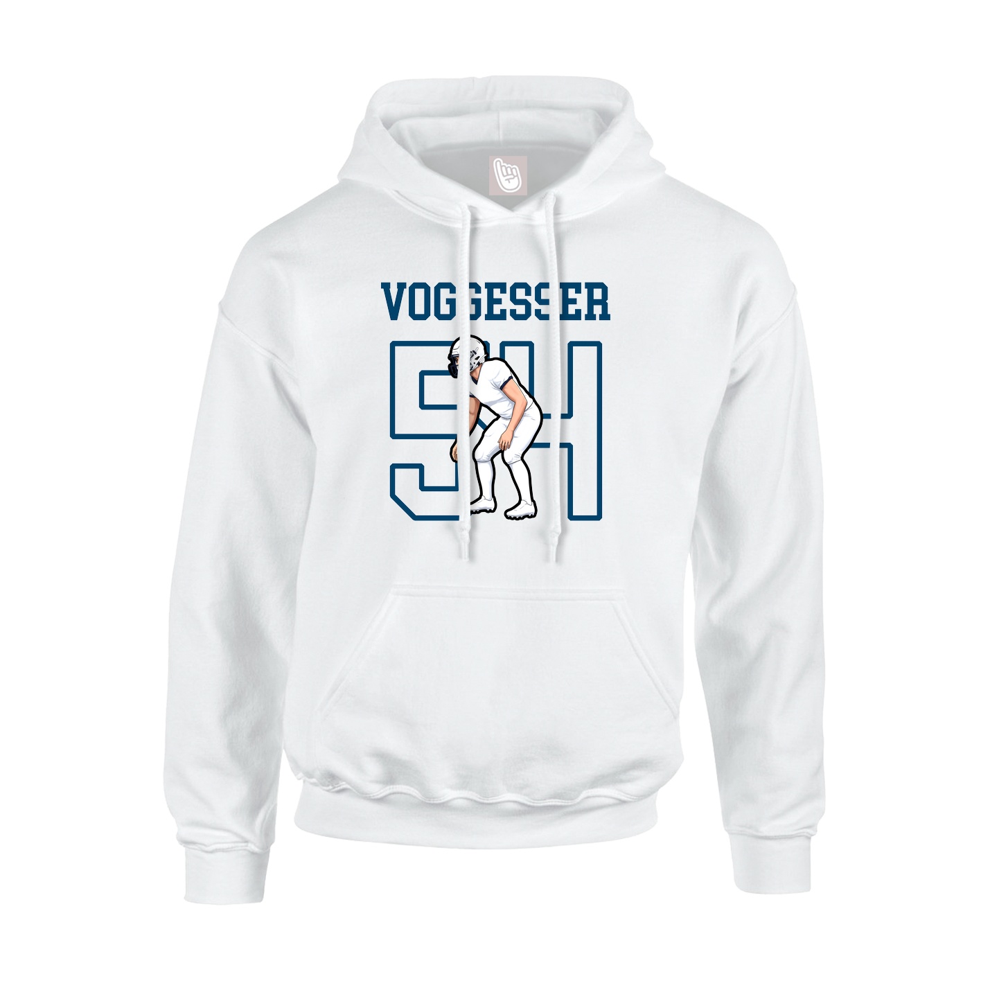 Youth Hoodie — Shirsey in White