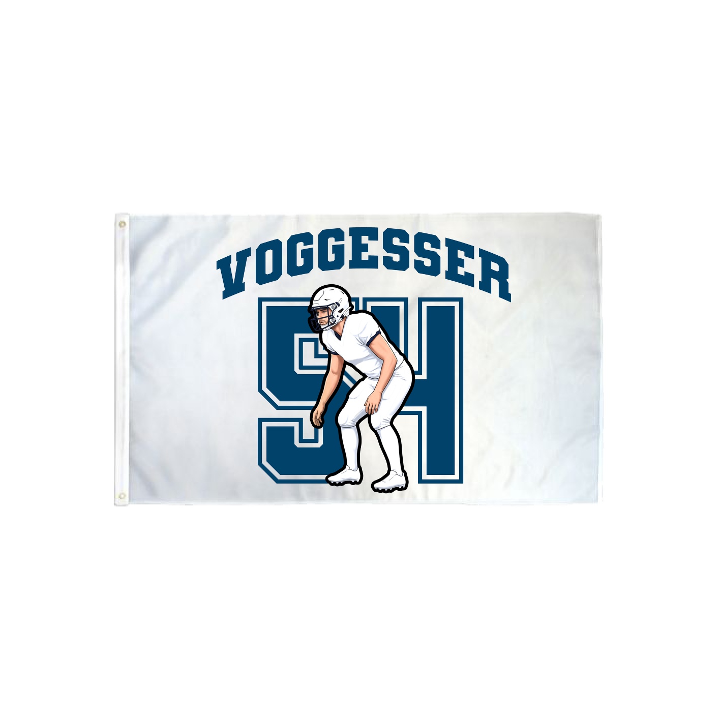 3x5 Flag — Number in Classic