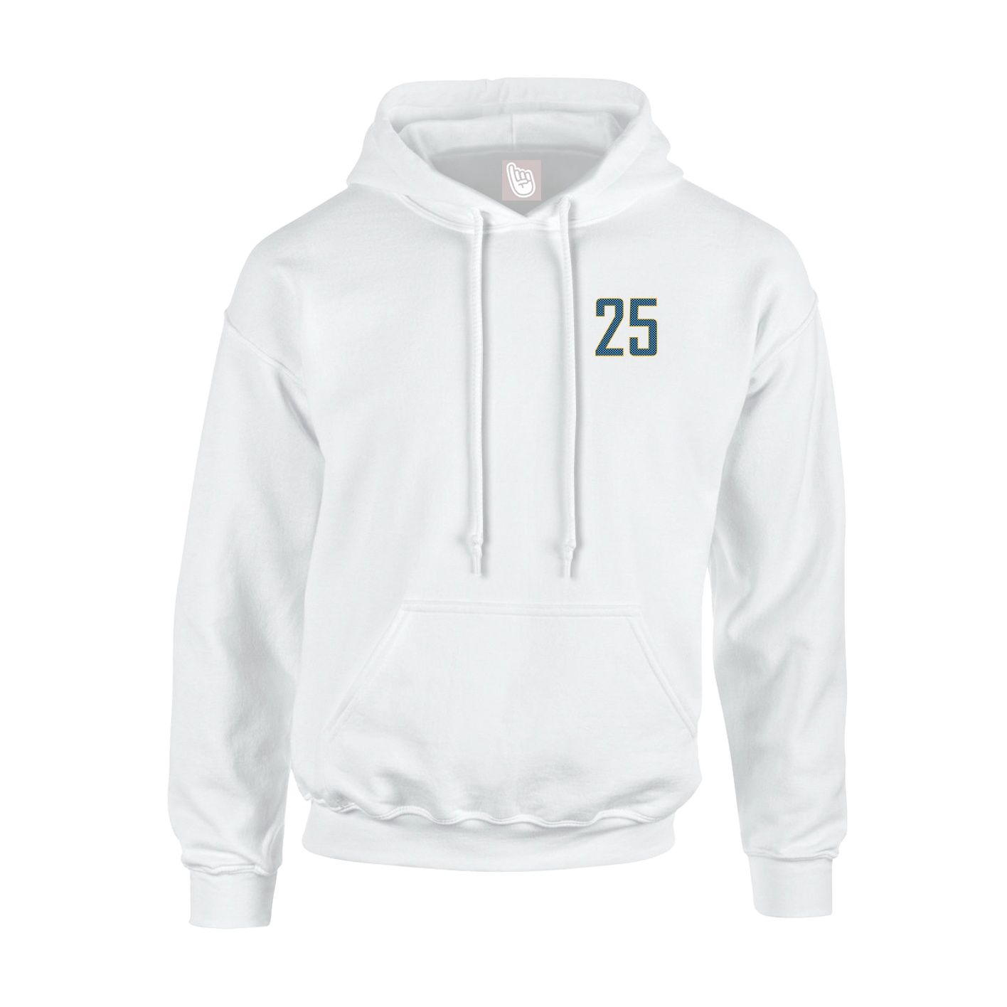 Youth Hoodie — Front Shirsy in White