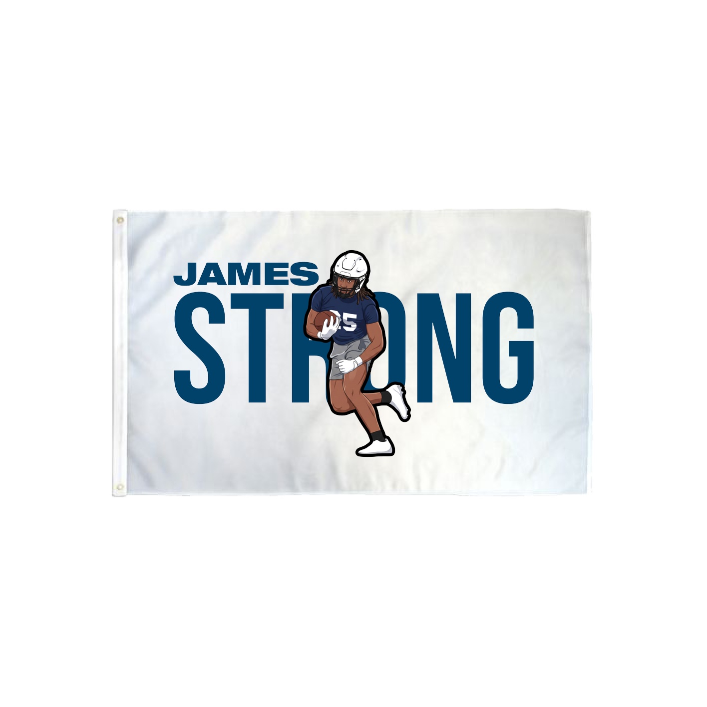 3x5 Flag — Player Name in Classic