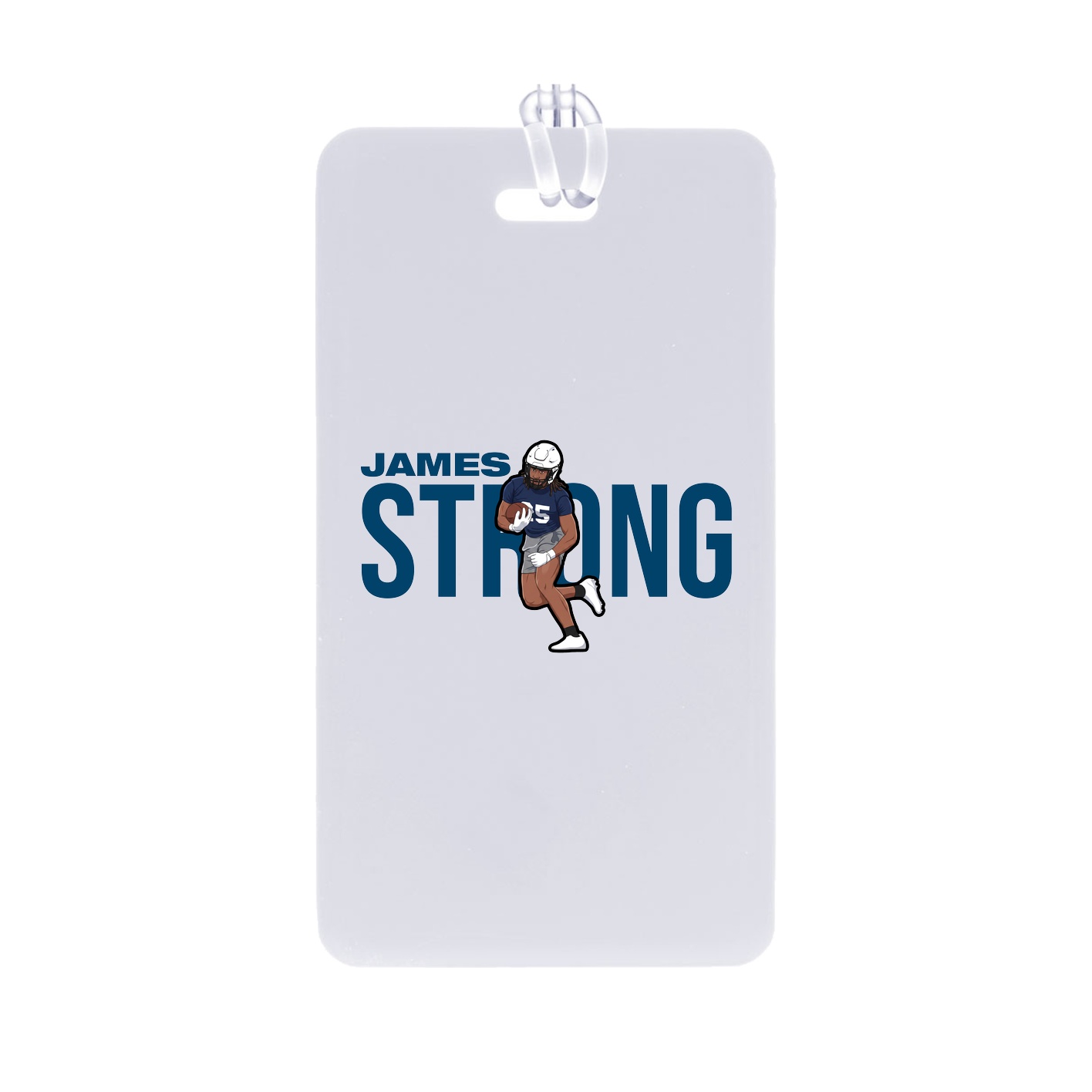 Bag Tag — Player Name in Classic
