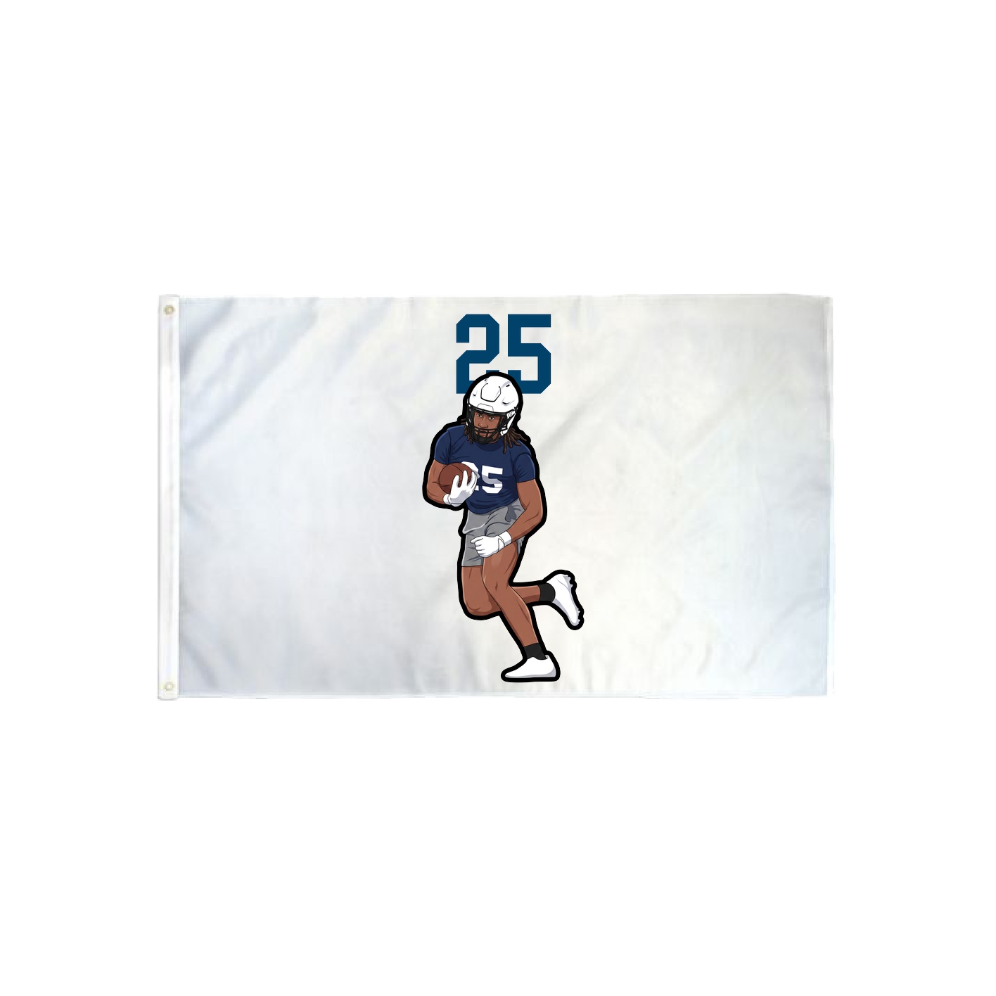 3x5 Flag — Number Top in Classic