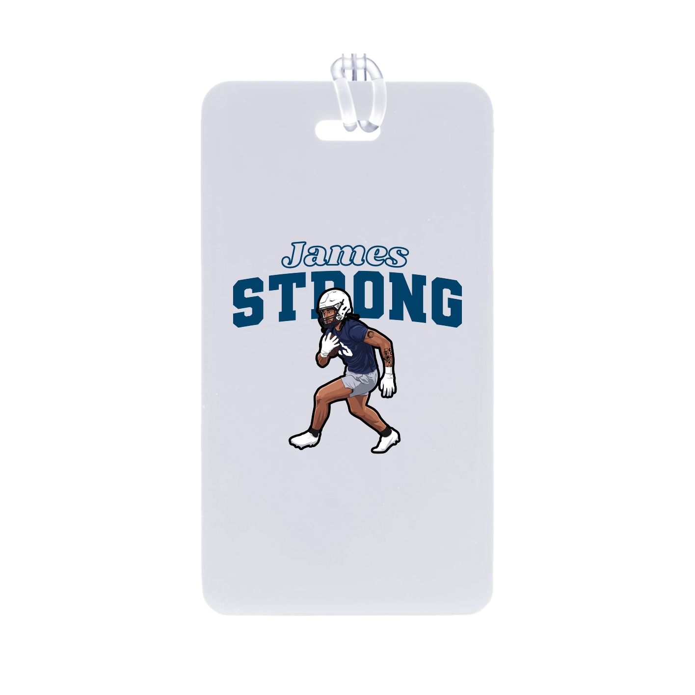 Bag Tag — Name Arch in Classic