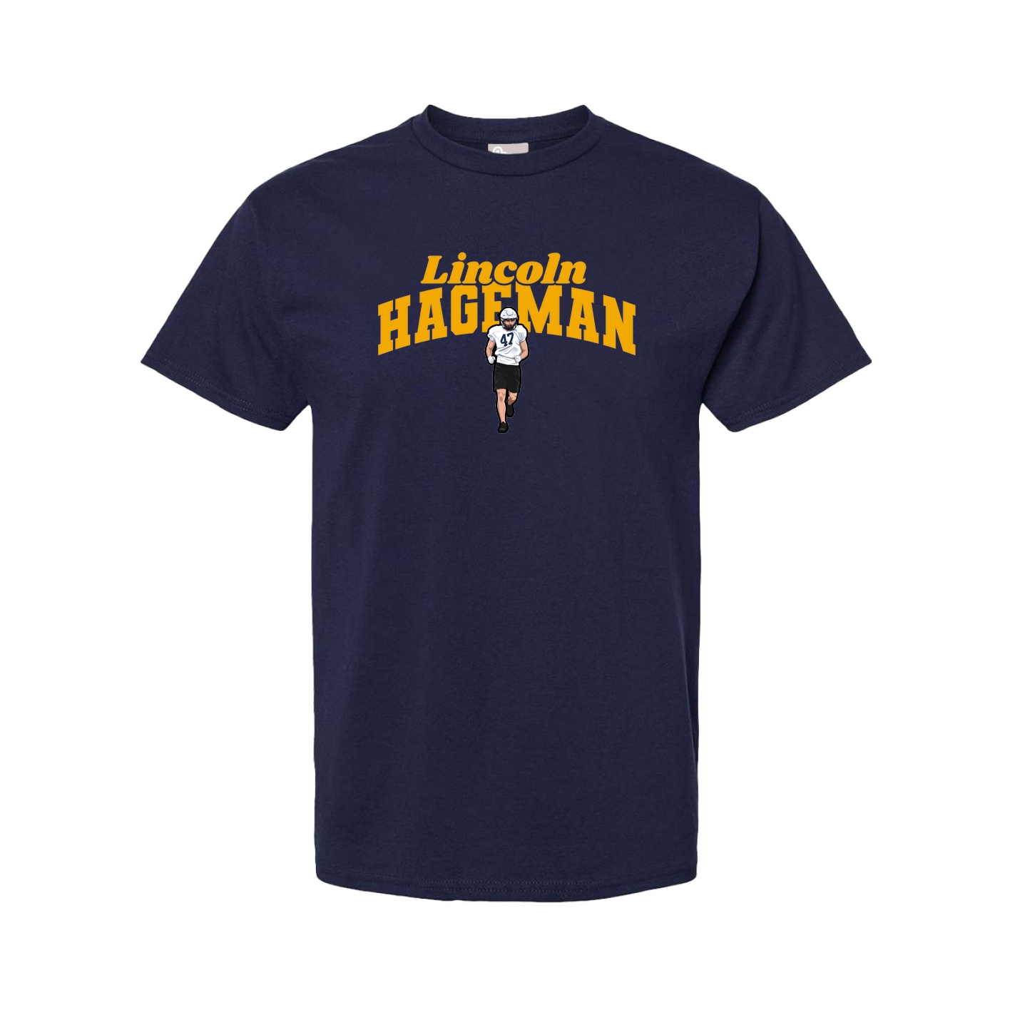 Tee — Signature Arch in Navy