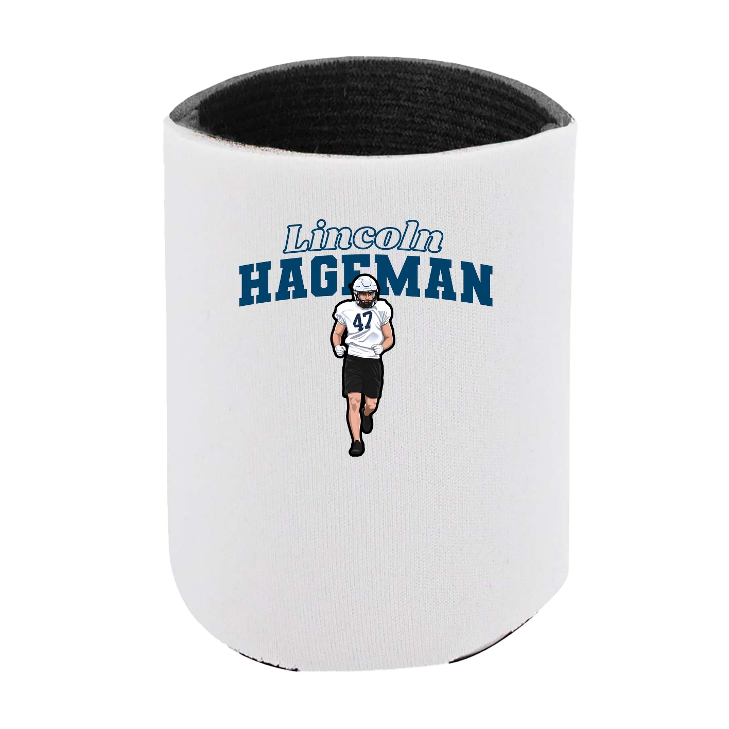 Can Holder — Name Arch in White