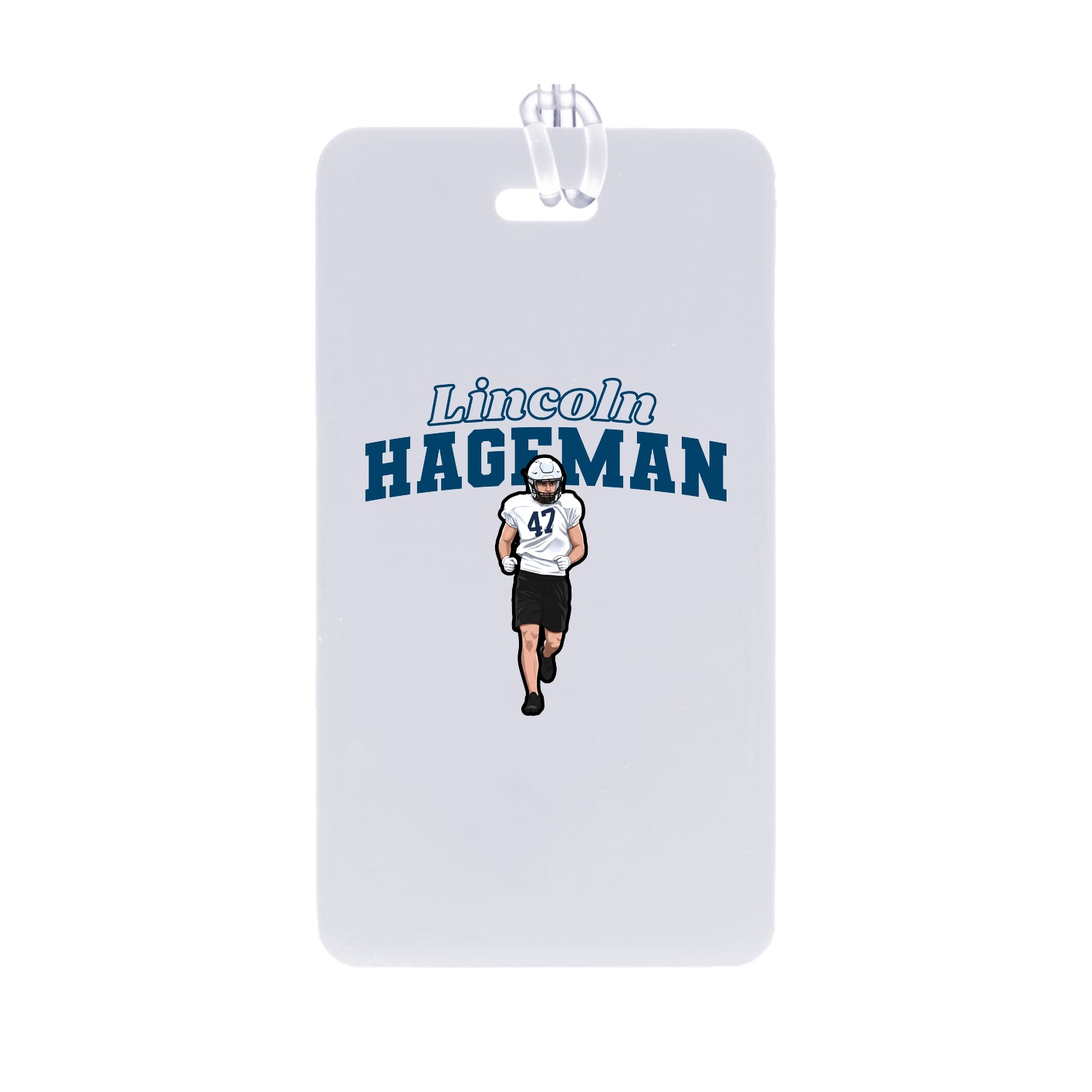 Bag Tag — Name Arch in Classic