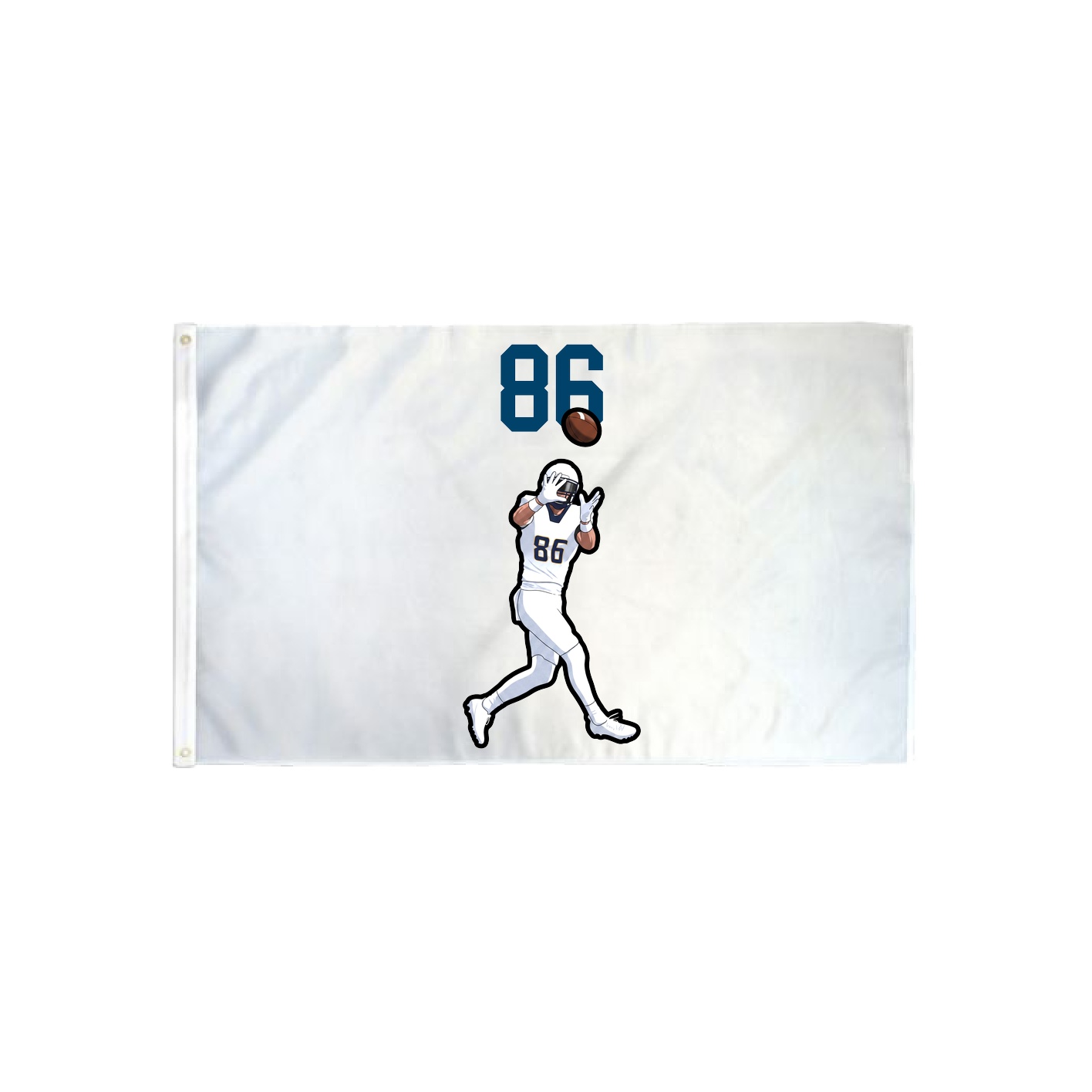 3x5 Flag — Number Top in Classic