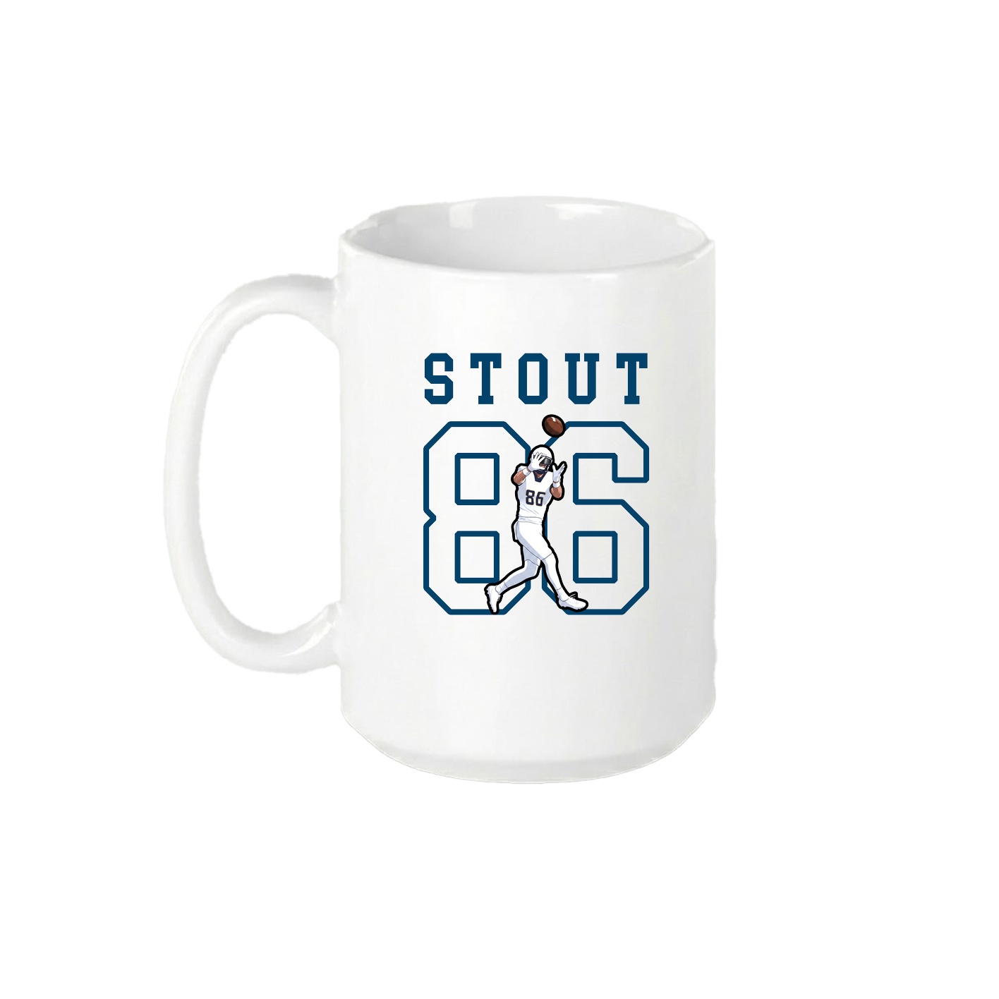 15oz Coffee Mug — Shirsey in White