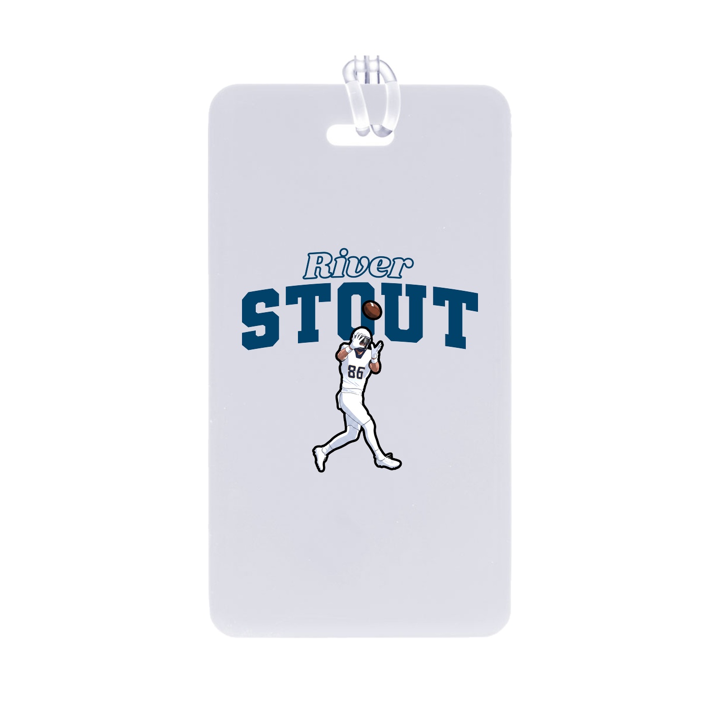 Bag Tag — Name Arch in Classic
