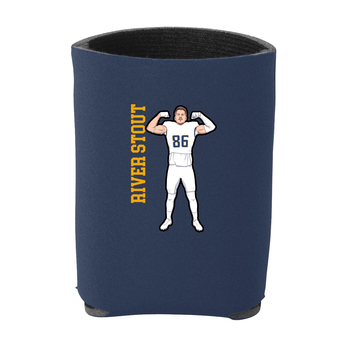 Can Holder — Name Vertical in Navy
