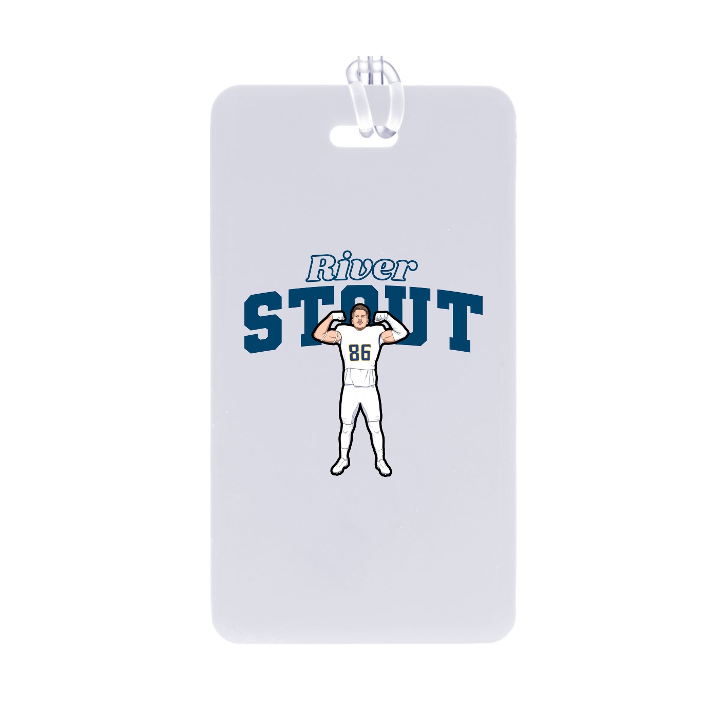 Bag Tag — Name Arch in Classic