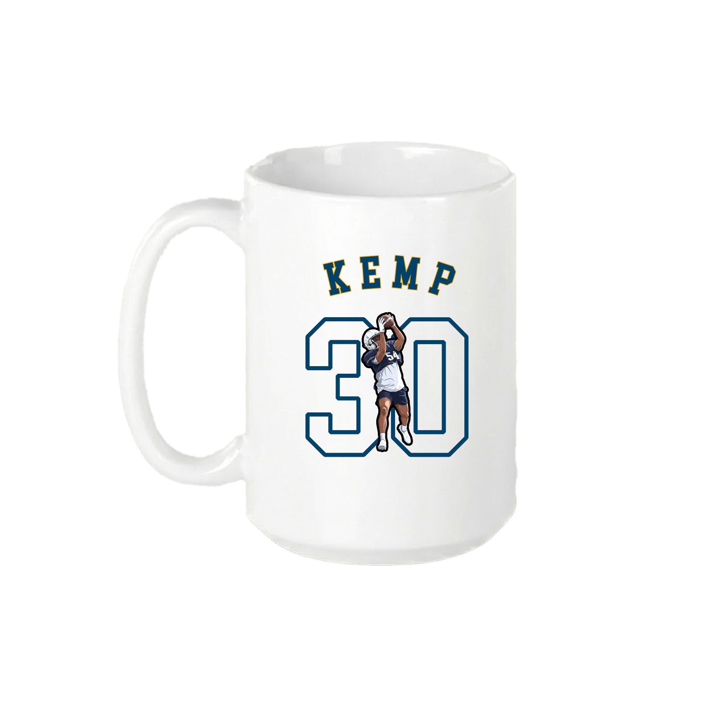 15oz Coffee Mug — Shirsey Arch in White