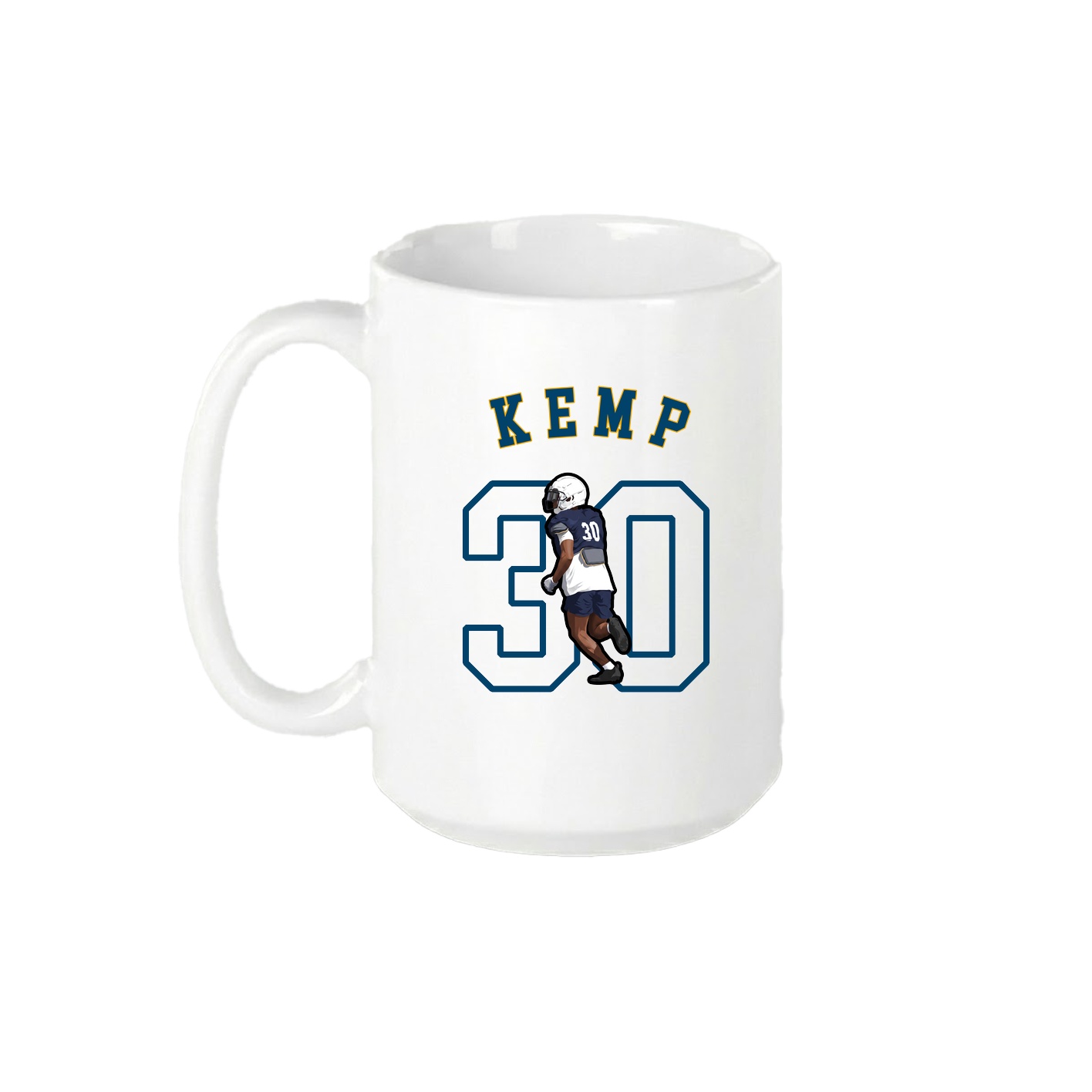 15oz Coffee Mug — Shirsey Arch in White