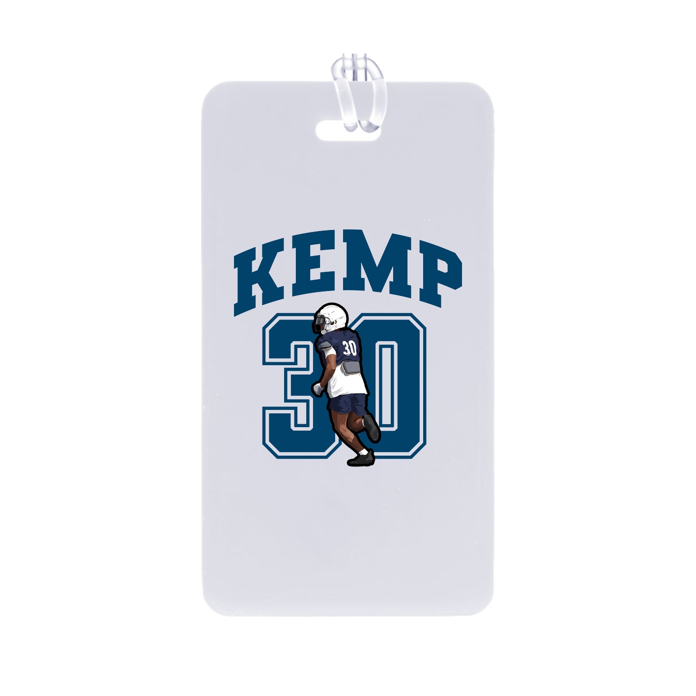 Bag Tag — Number in Classic