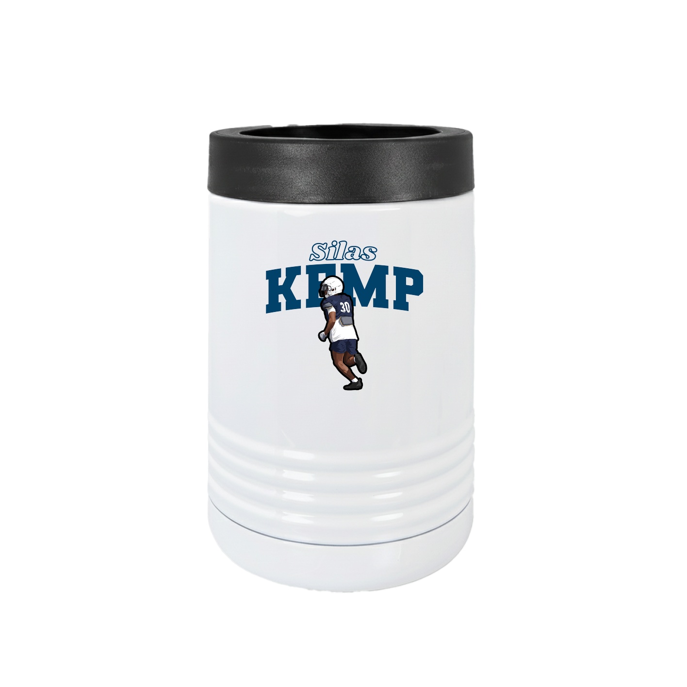 Beverage Holder — Name Arch in White