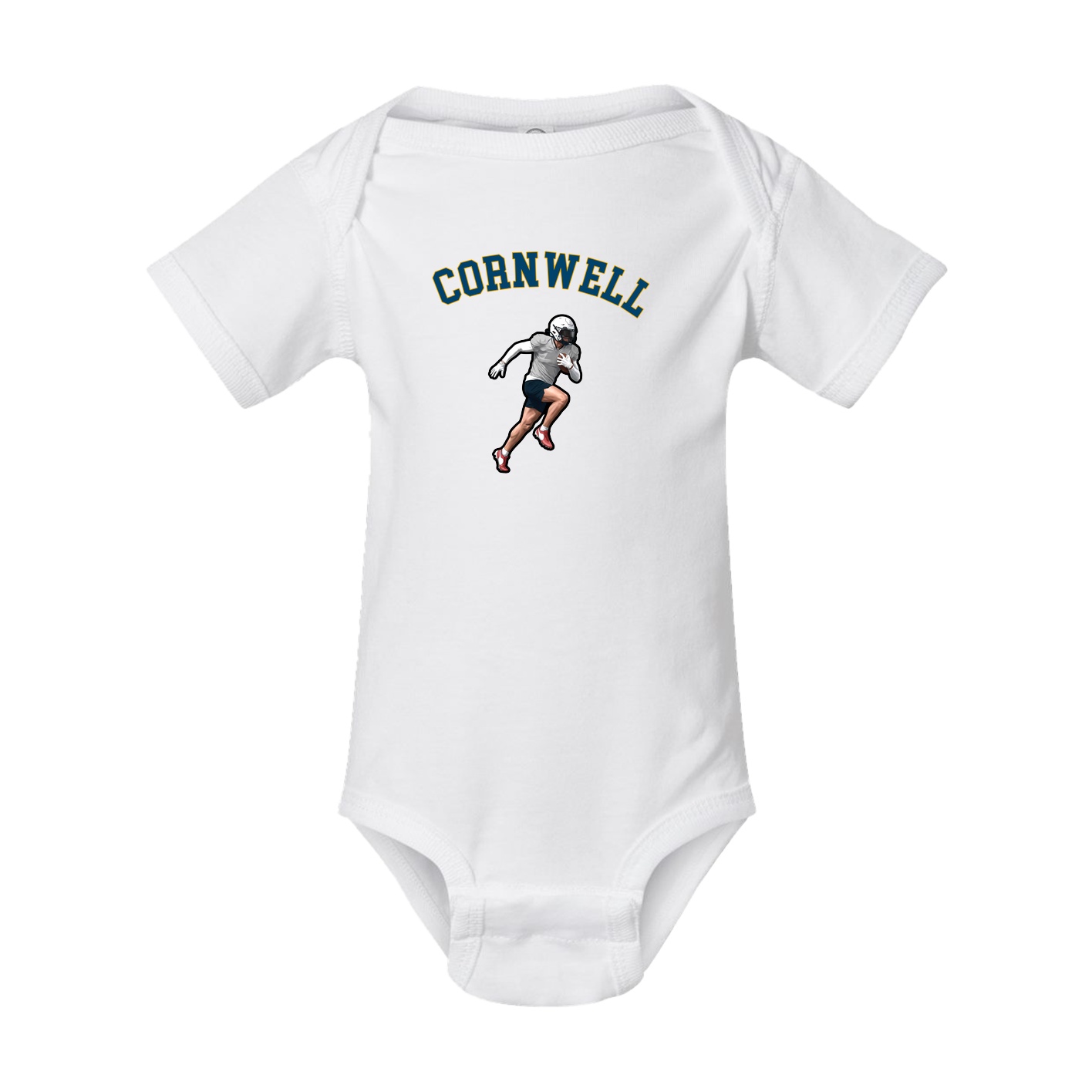 Baby Onesie — Shirsey Arch in White