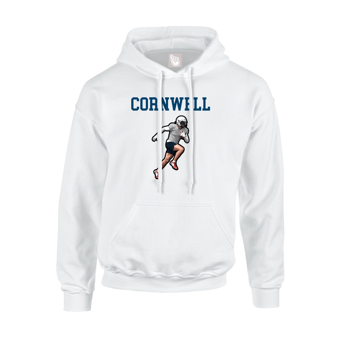 Youth Hoodie — Shirsey in White