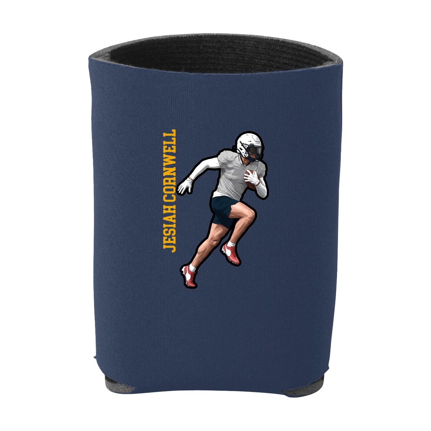 Can Holder — Name Vertical in Navy
