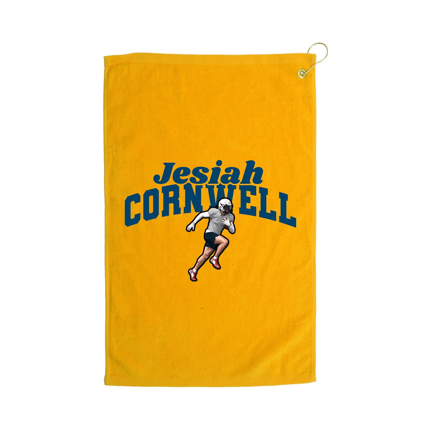 Golf Towel — Signature Arch in Gold