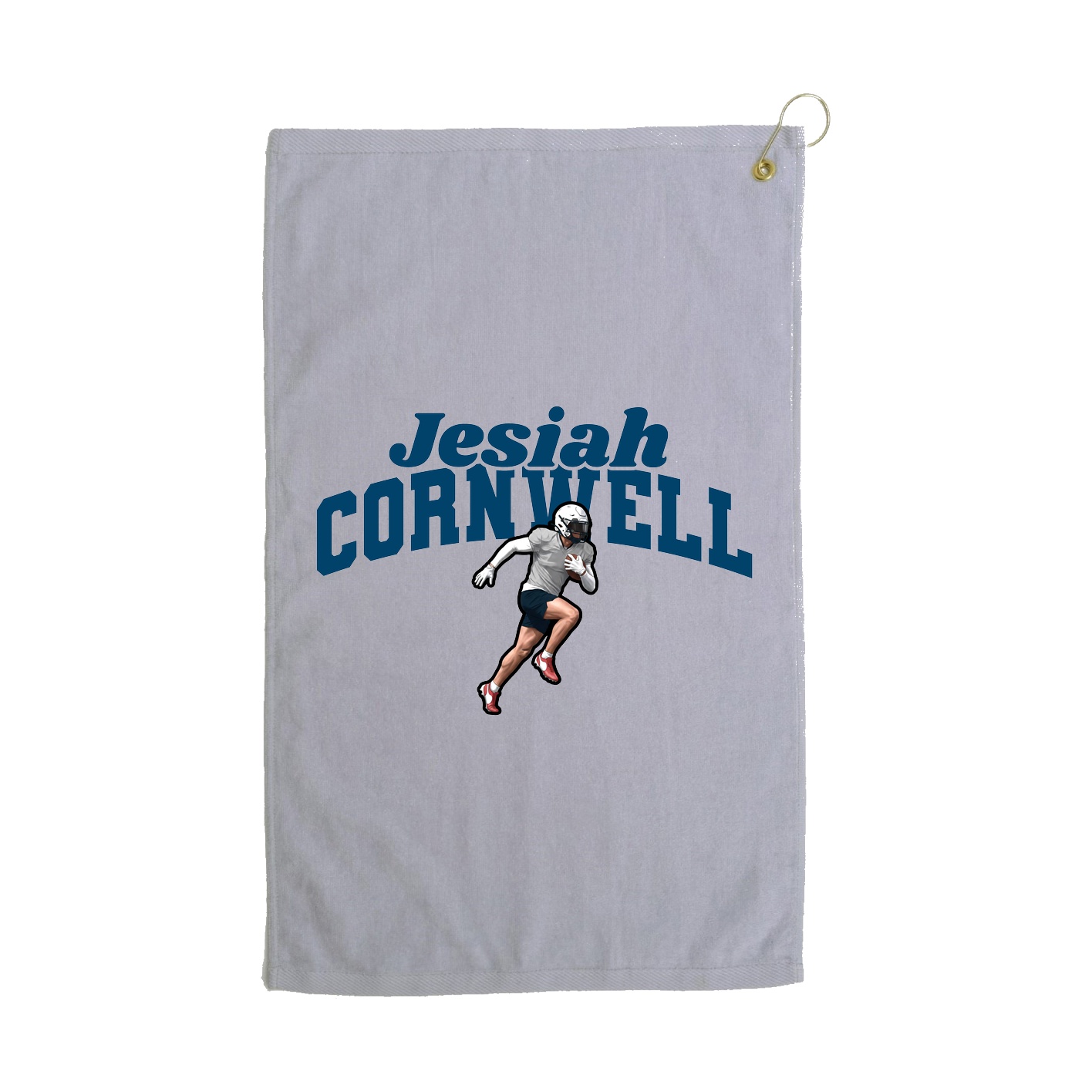 Golf Towel — Signature Arch in Grey