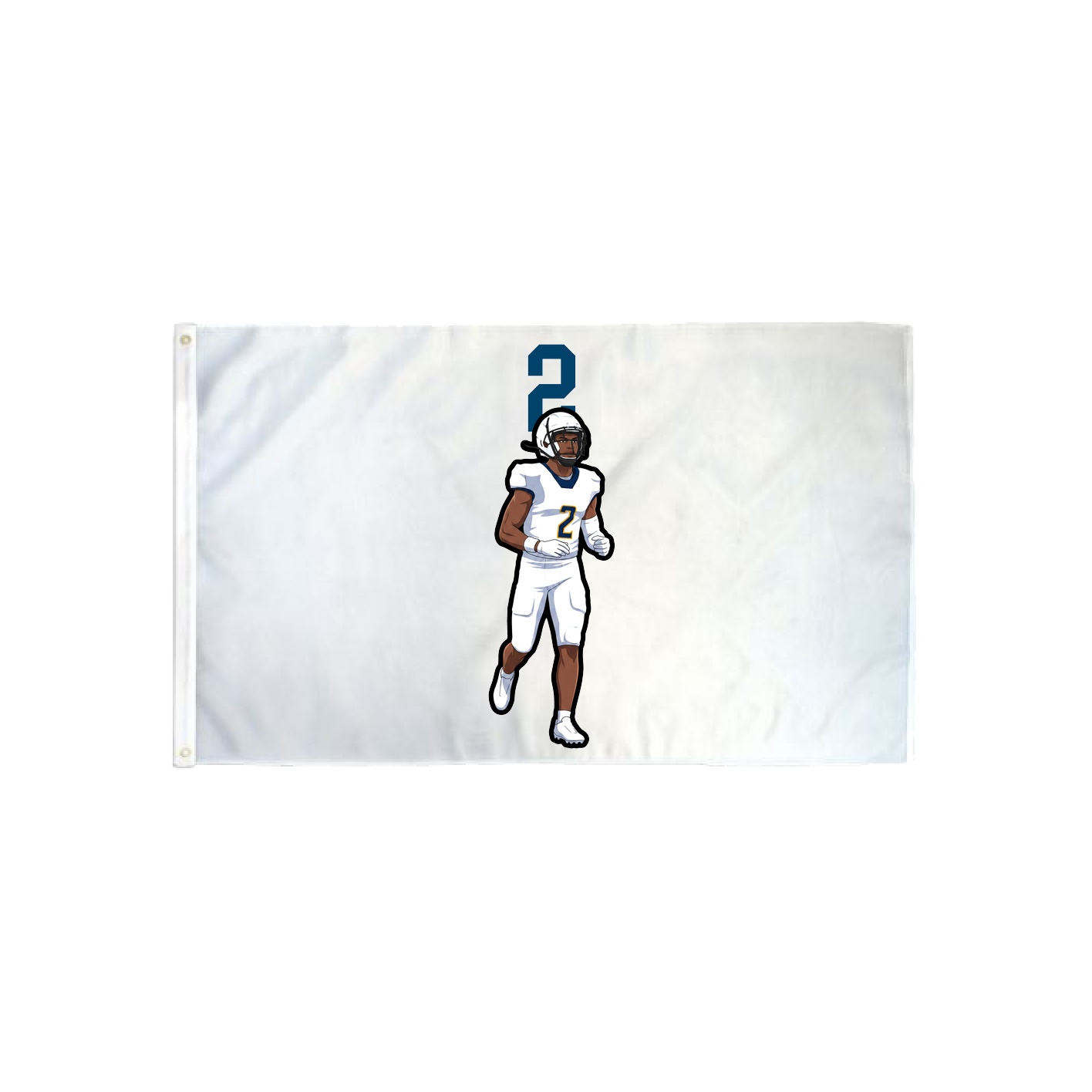 3x5 Flag — Number Top in Classic