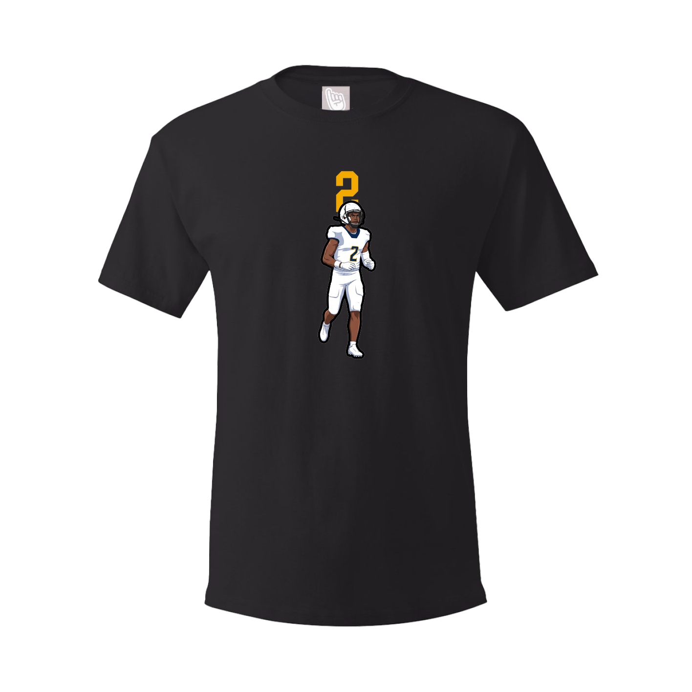Tee — Number Top in Black