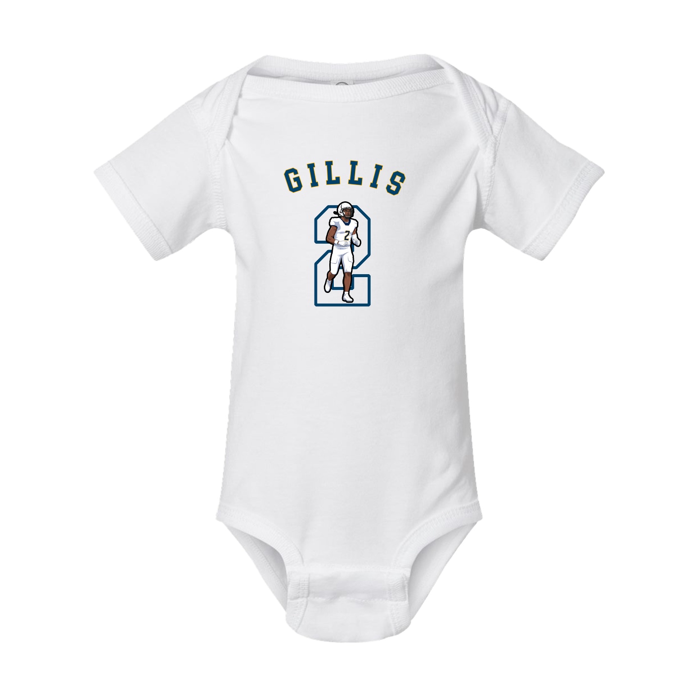 Baby Onesie — Shirsey Arch in White