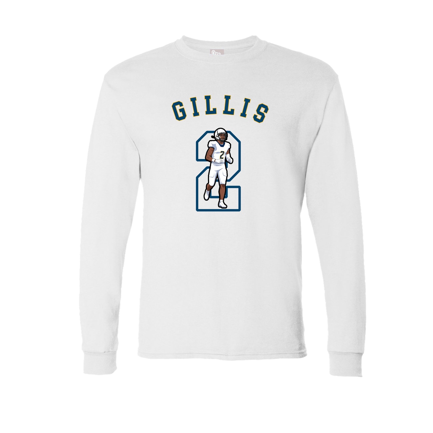 Long Sleeve Tee — Shirsey Arch in White