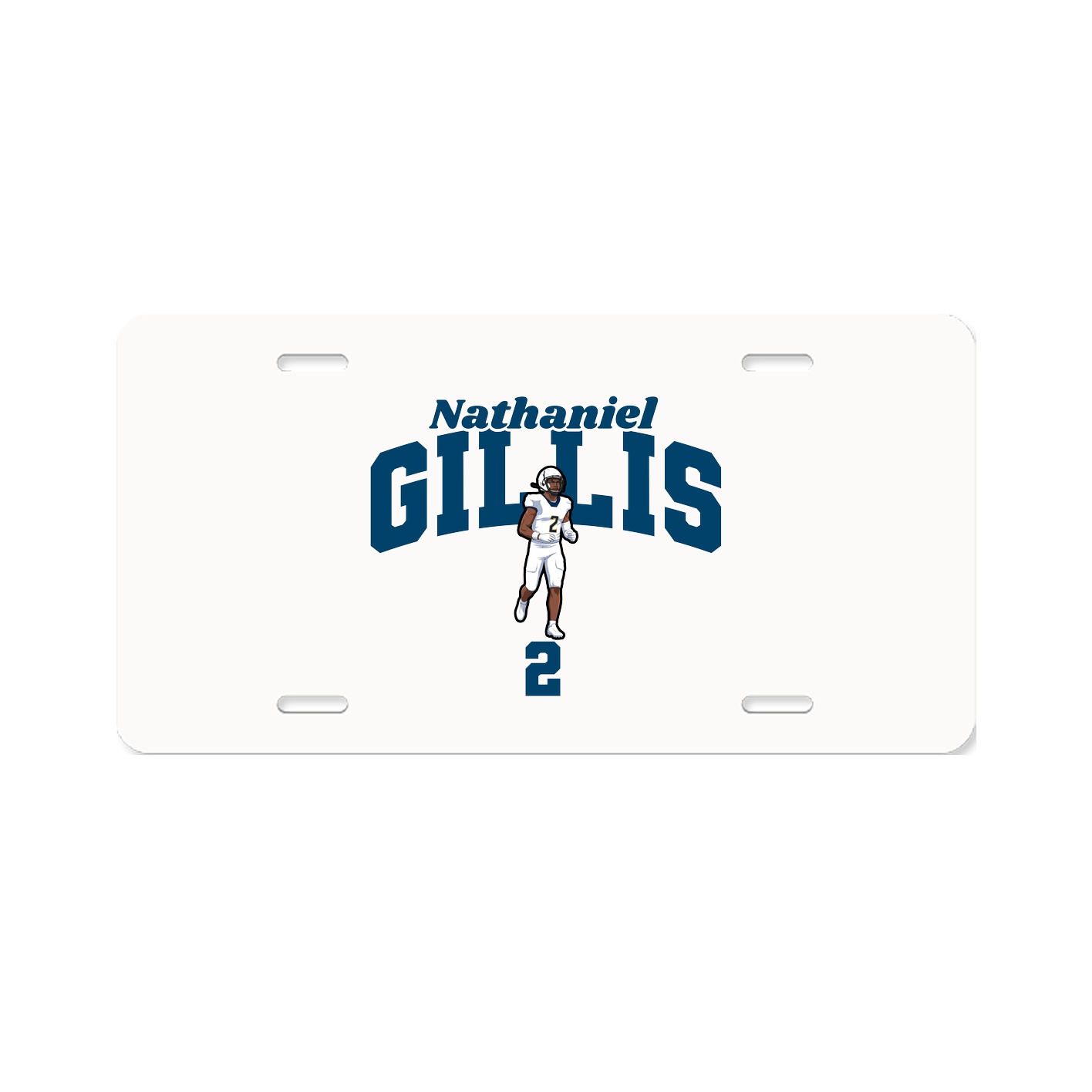 License Plate — Signature Arch in Classic