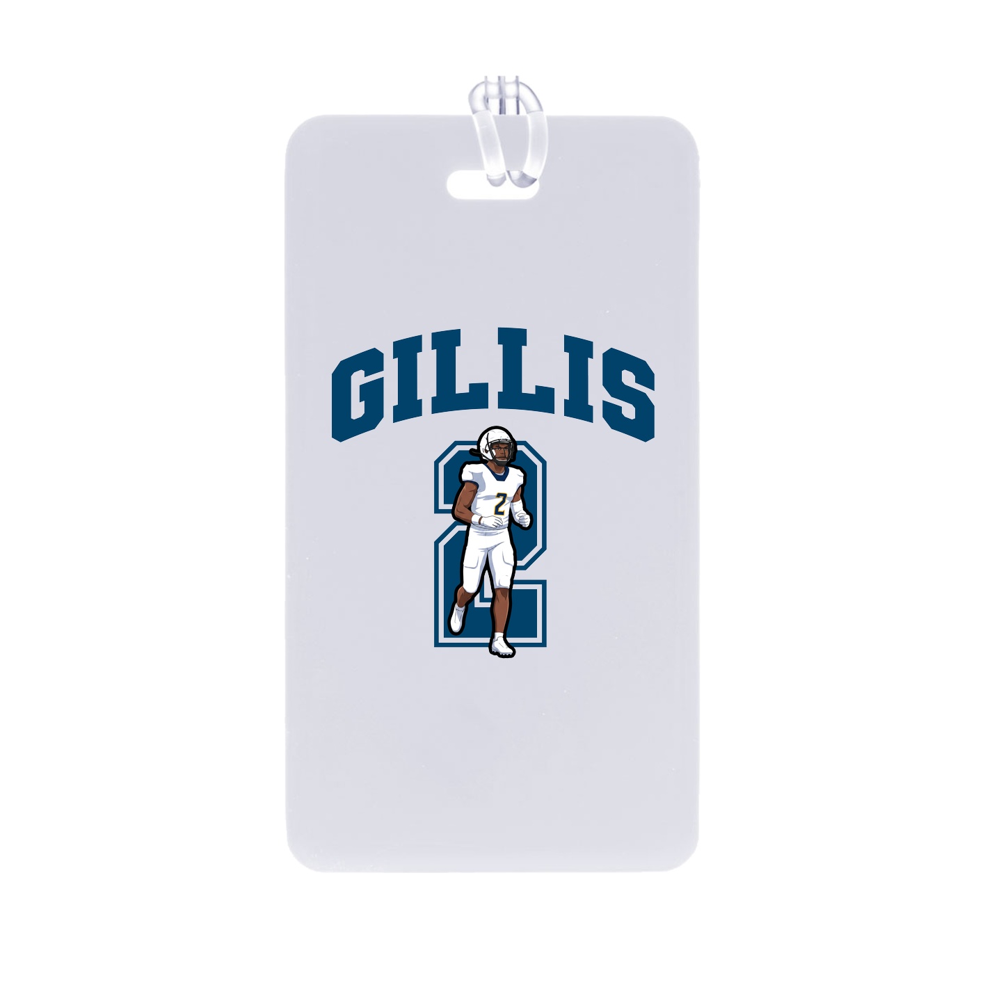 Bag Tag — Number in Classic
