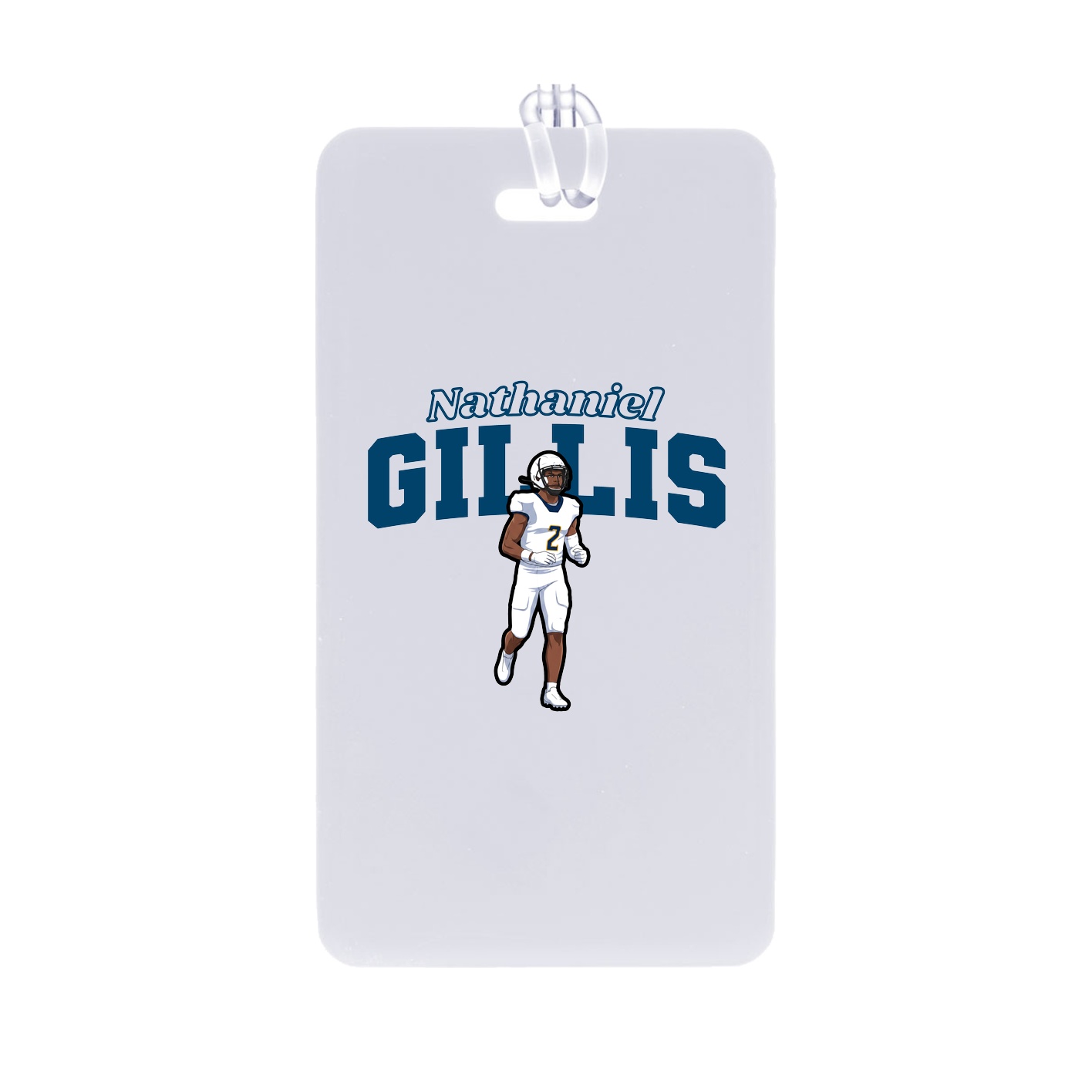 Bag Tag — Name Arch in Classic