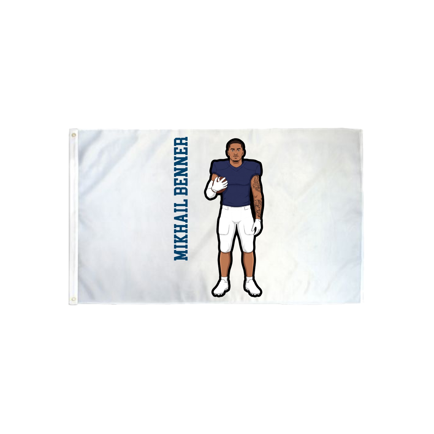 3x5 Flag — Name Vertical in Classic