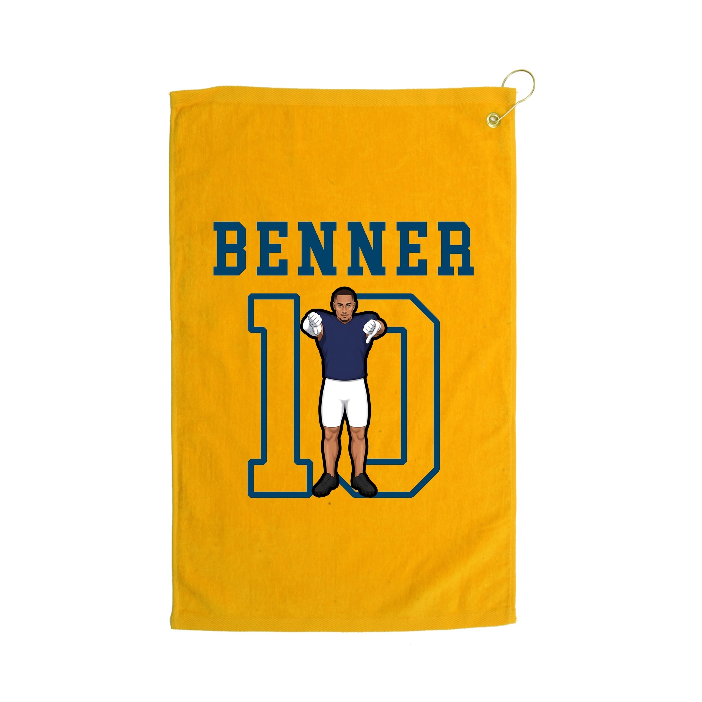 Golf Towel — Shirsey in Gold