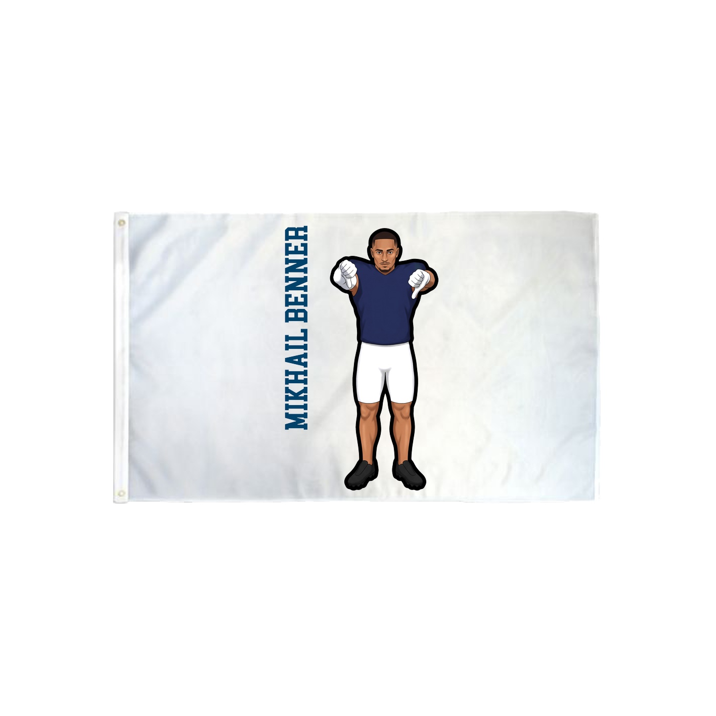 3x5 Flag — Name Vertical in Classic