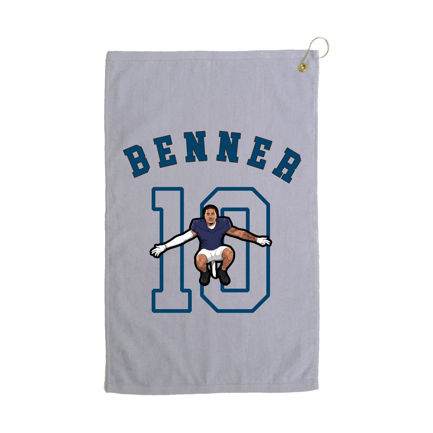 Golf Towel — Shirsey Arch in Grey